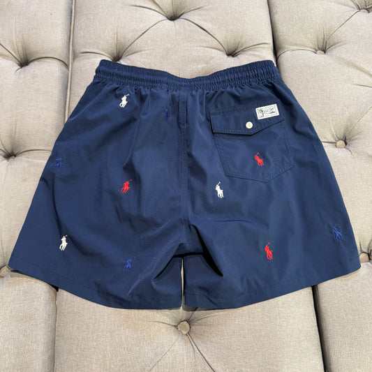 Polo Ralph Lauren Traveler Swim Shorts 'Navy' (Second hand)