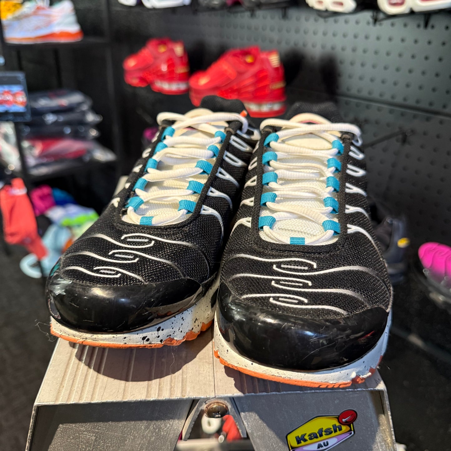 Nike Air Max Plus 'TN' Black Turf Orange Speckled (Second hand)