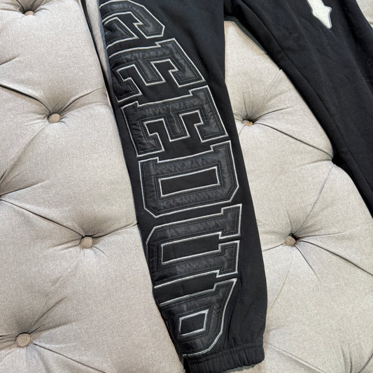 Geedup X Trapstar Team Logo Irongate Trackpant 'Black White' (Second hand)