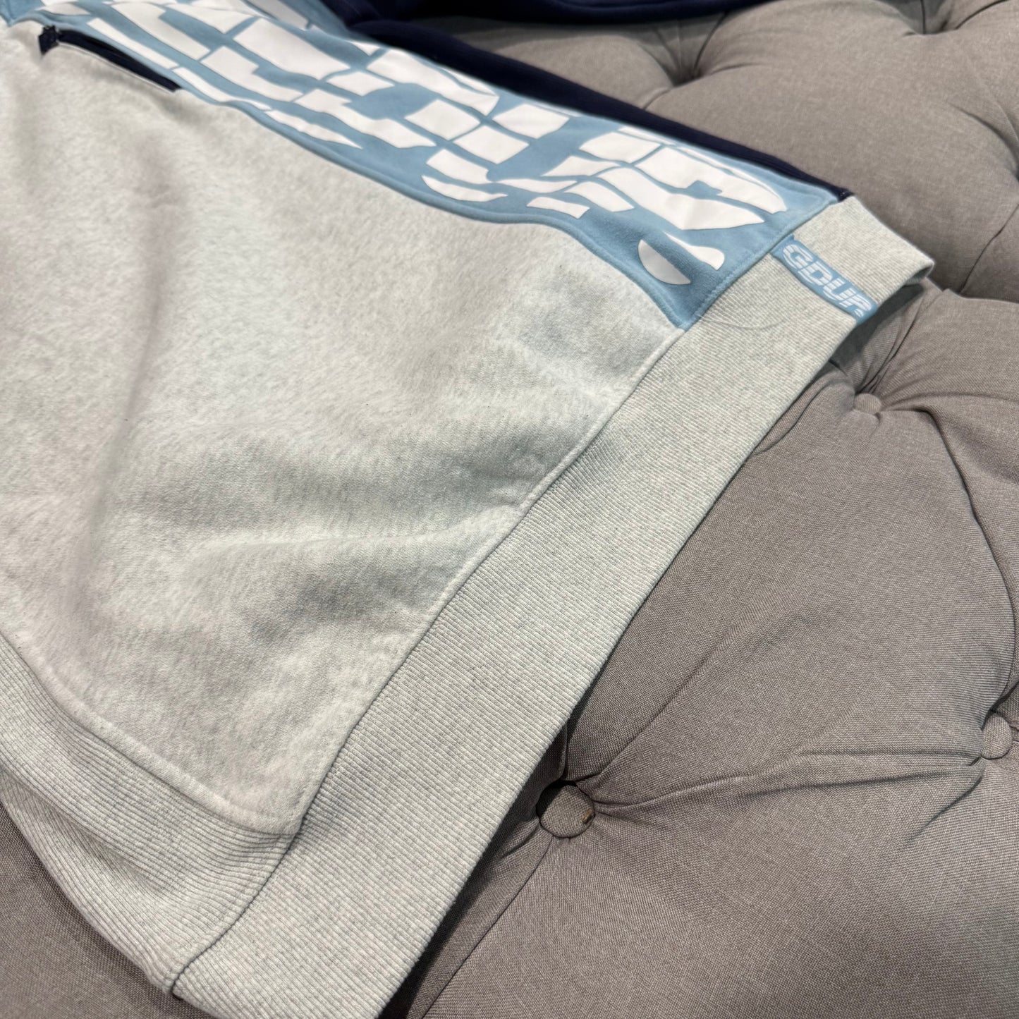 Geedup Sportsman Crewneck 'White Marle Blue' (Second hand)