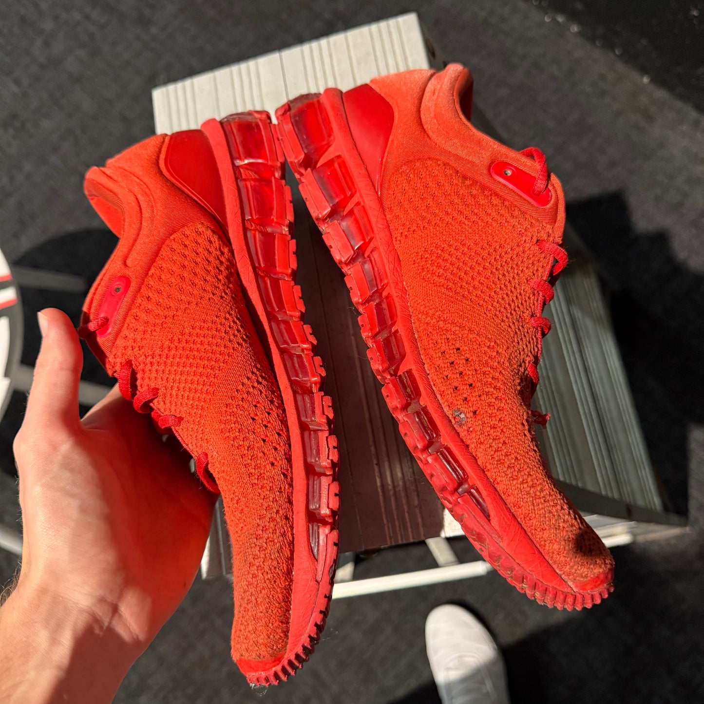 Asics Gel Quantum 360 Knit V2 'Triple Red' (Second hand)