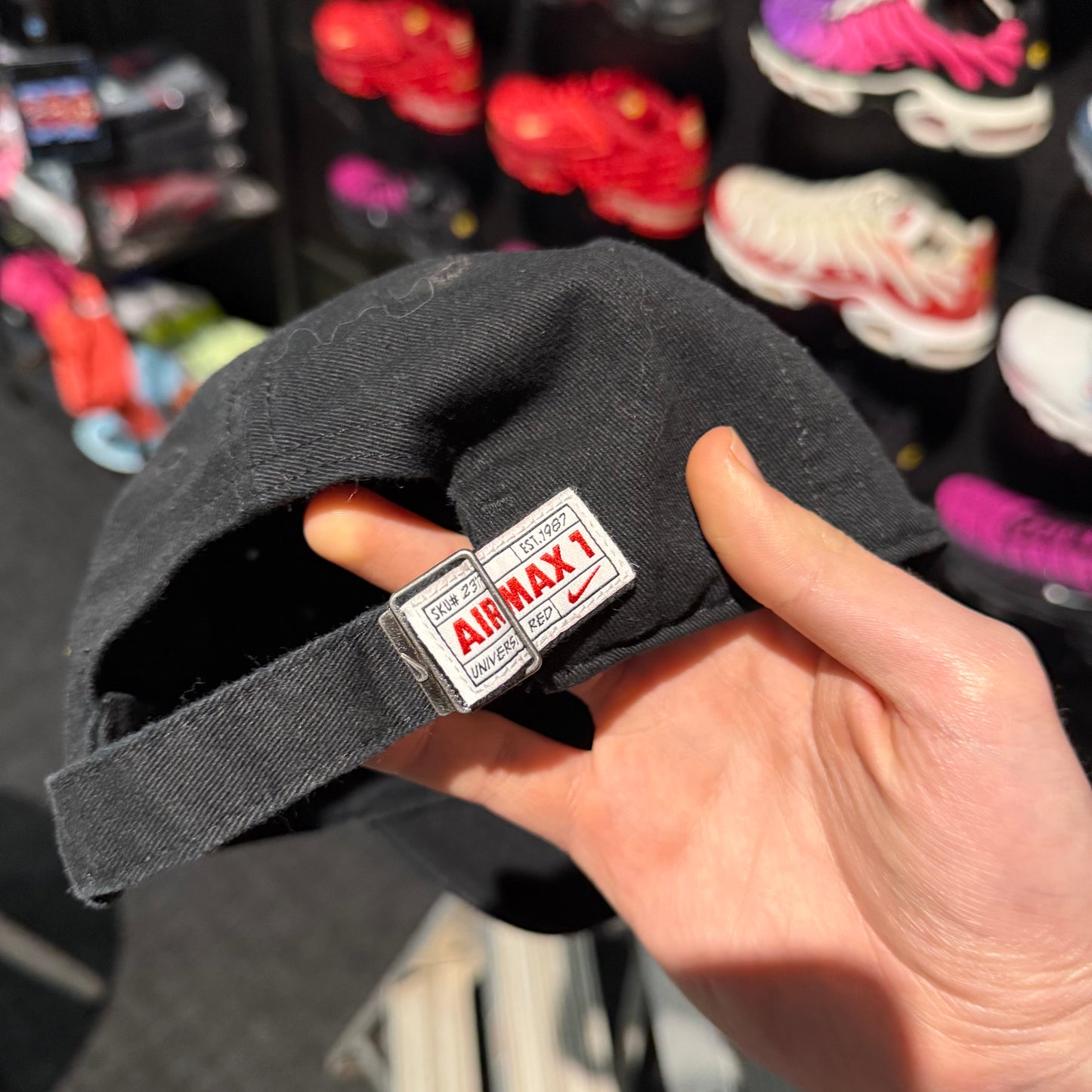 Nike Airmax 1 Cap 'Black' (Second Hand)