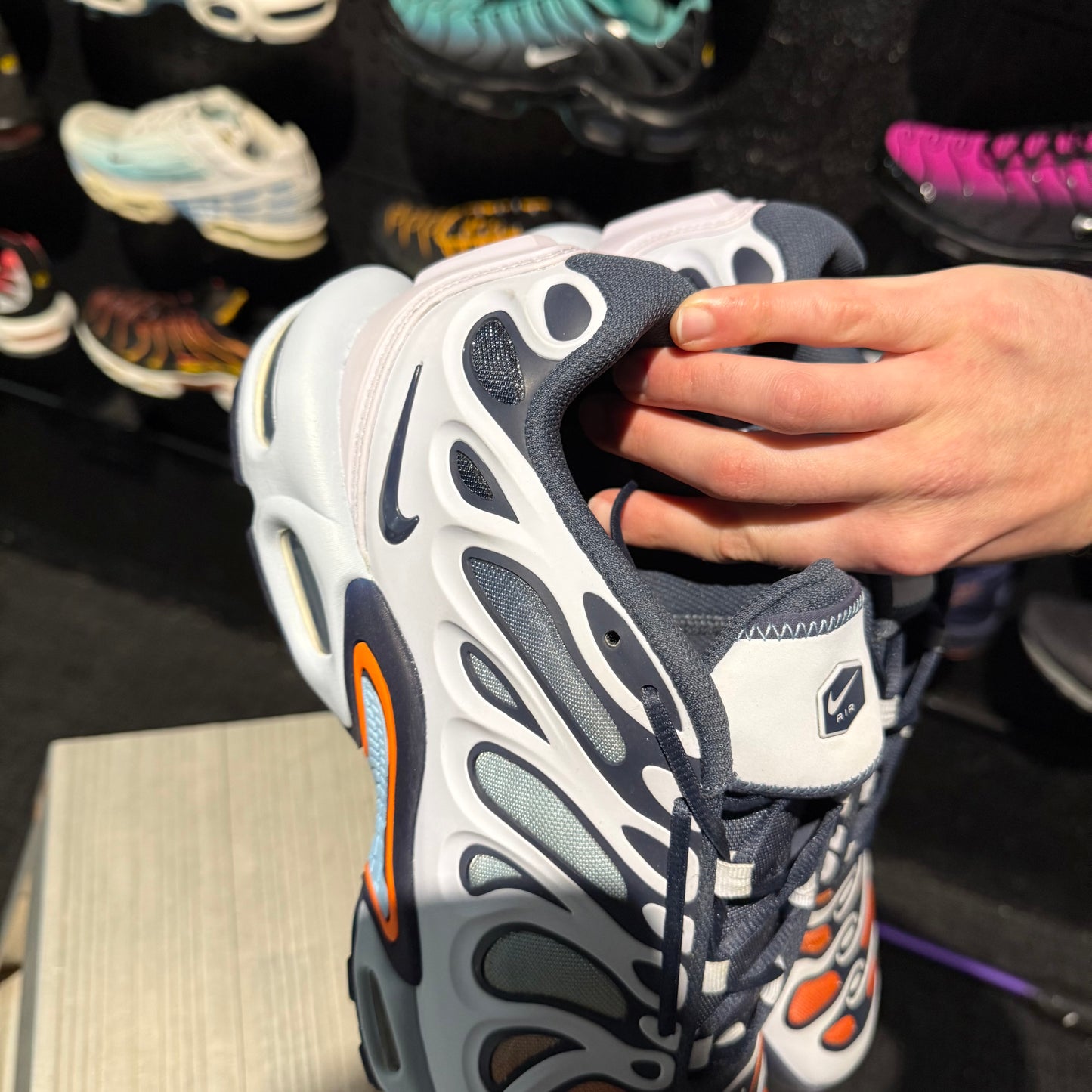 Nike Air Max Plus 'TN' Drift Football Grey Thunder Blue (Second hand)