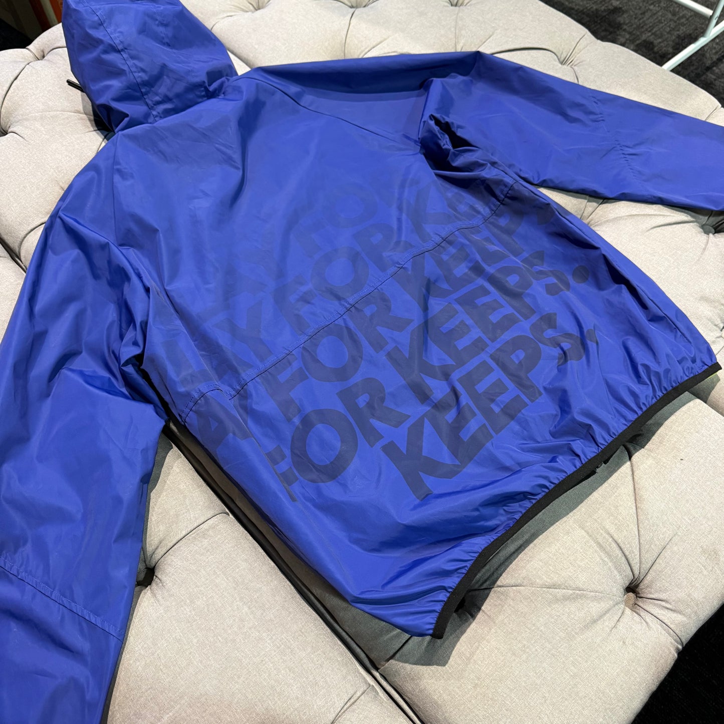 Geedup PFK Spray Jacket 'Blue White' (Second hand)