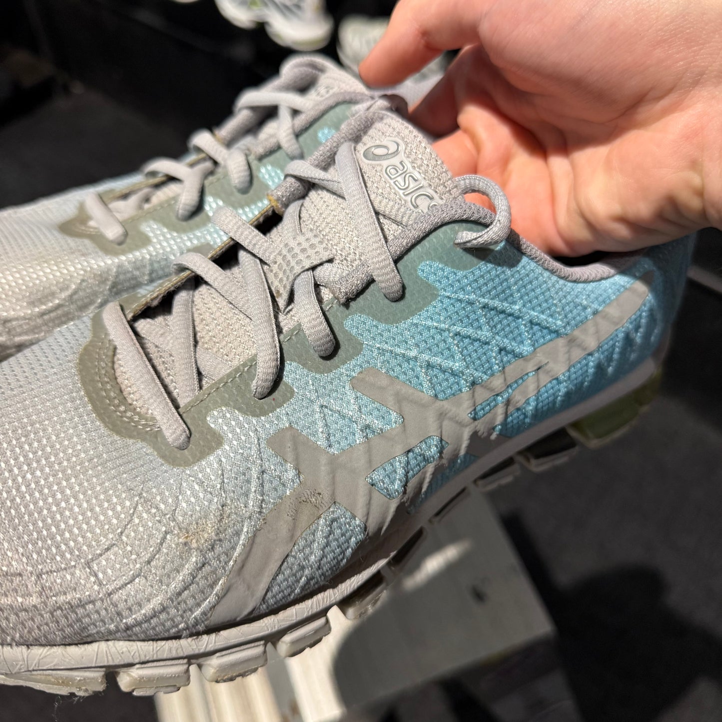 Asics Gel Quantum 180 4 Ice Mint/Stone Grey (Second hand)