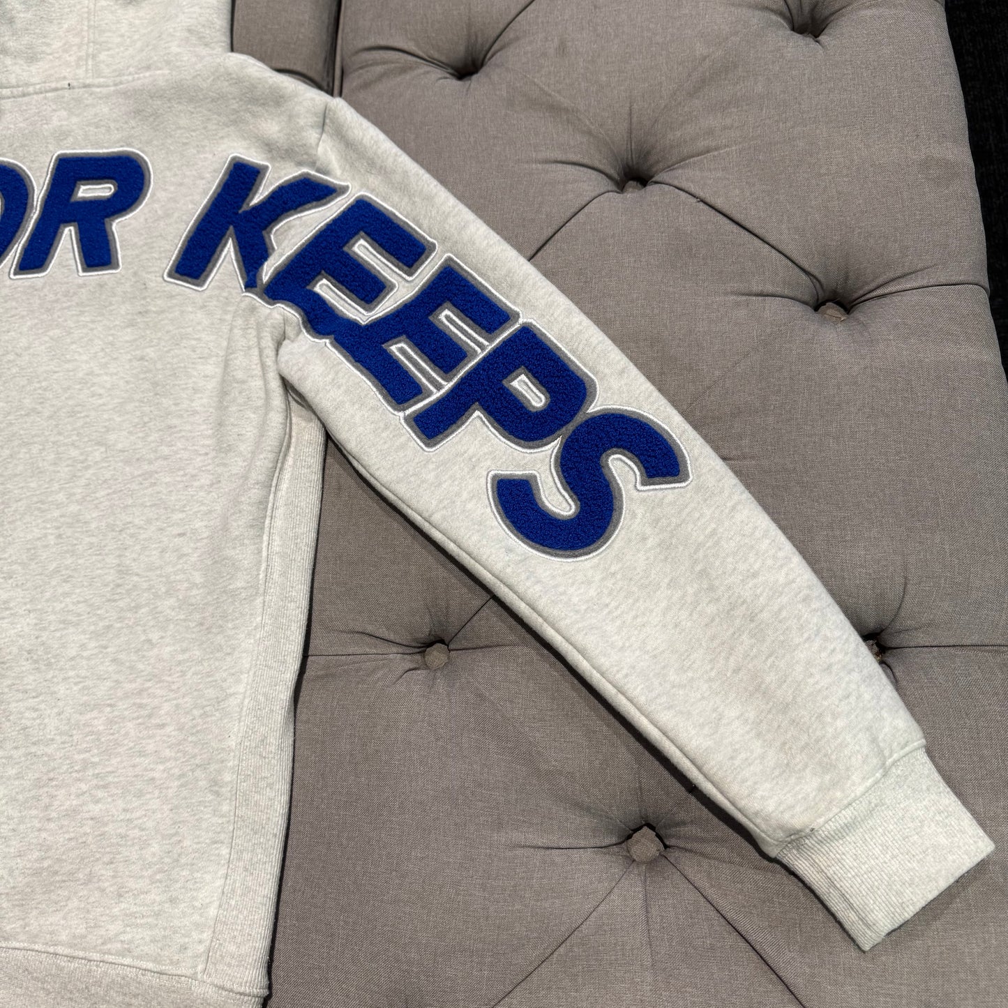 Geedup Play For Keeps Hoodie 'Marle White Blue' (Second hand)