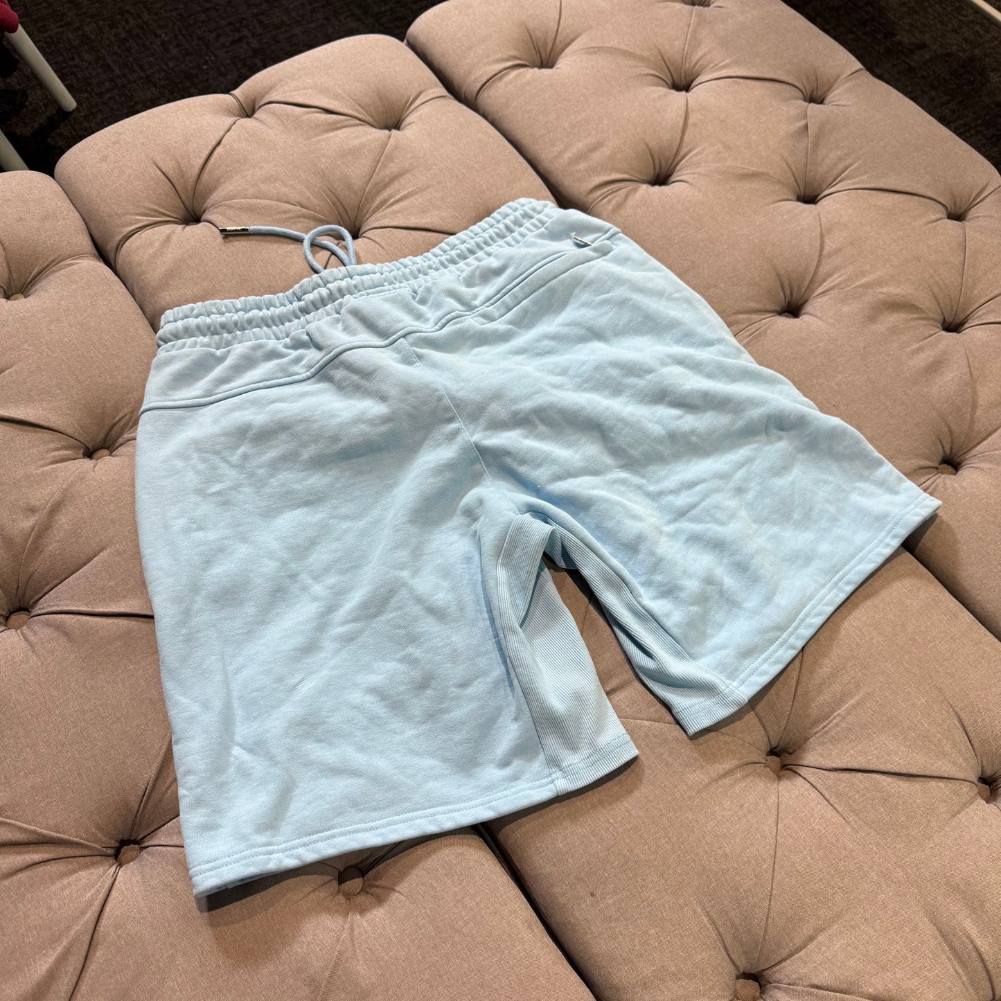Geedup G Logo Shorts 'Baby Blue Red' (Second hand)