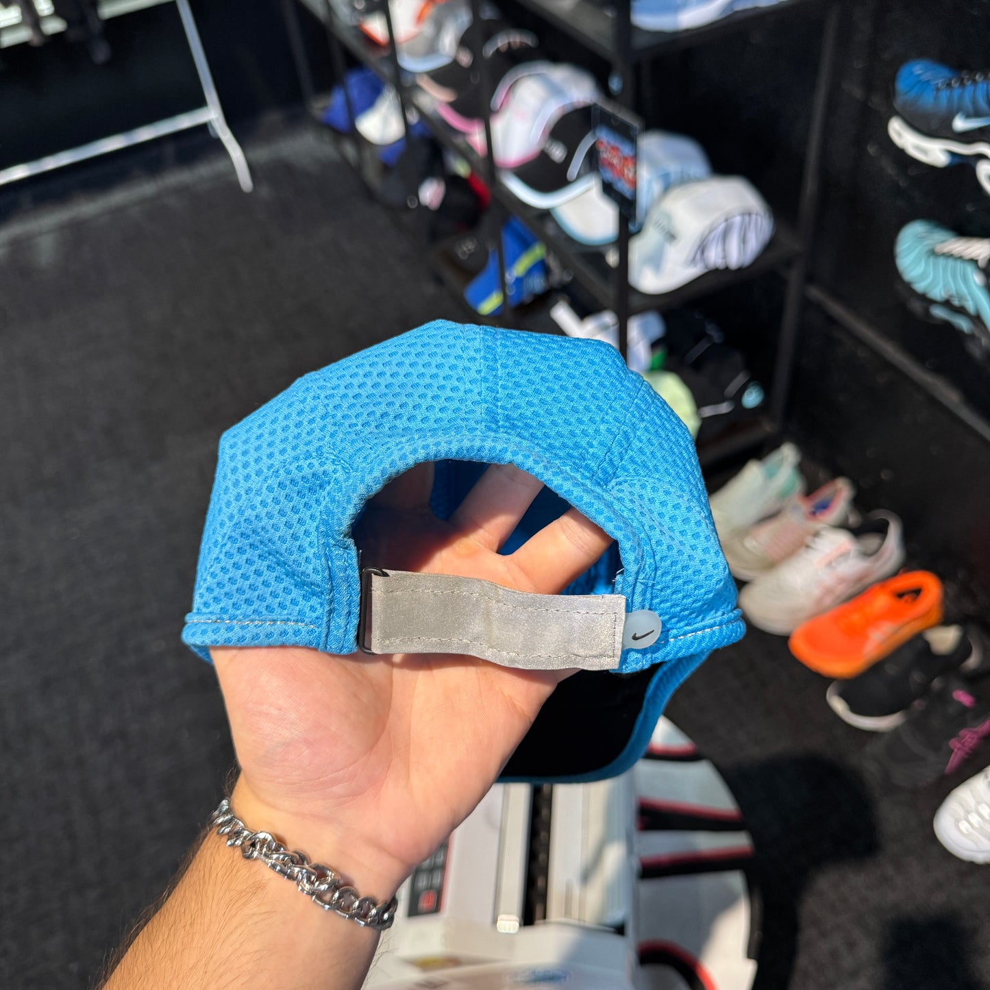 Nike Daybreak Drifit 5 Pannel Mesh Cap 'Blue' (Second hand)