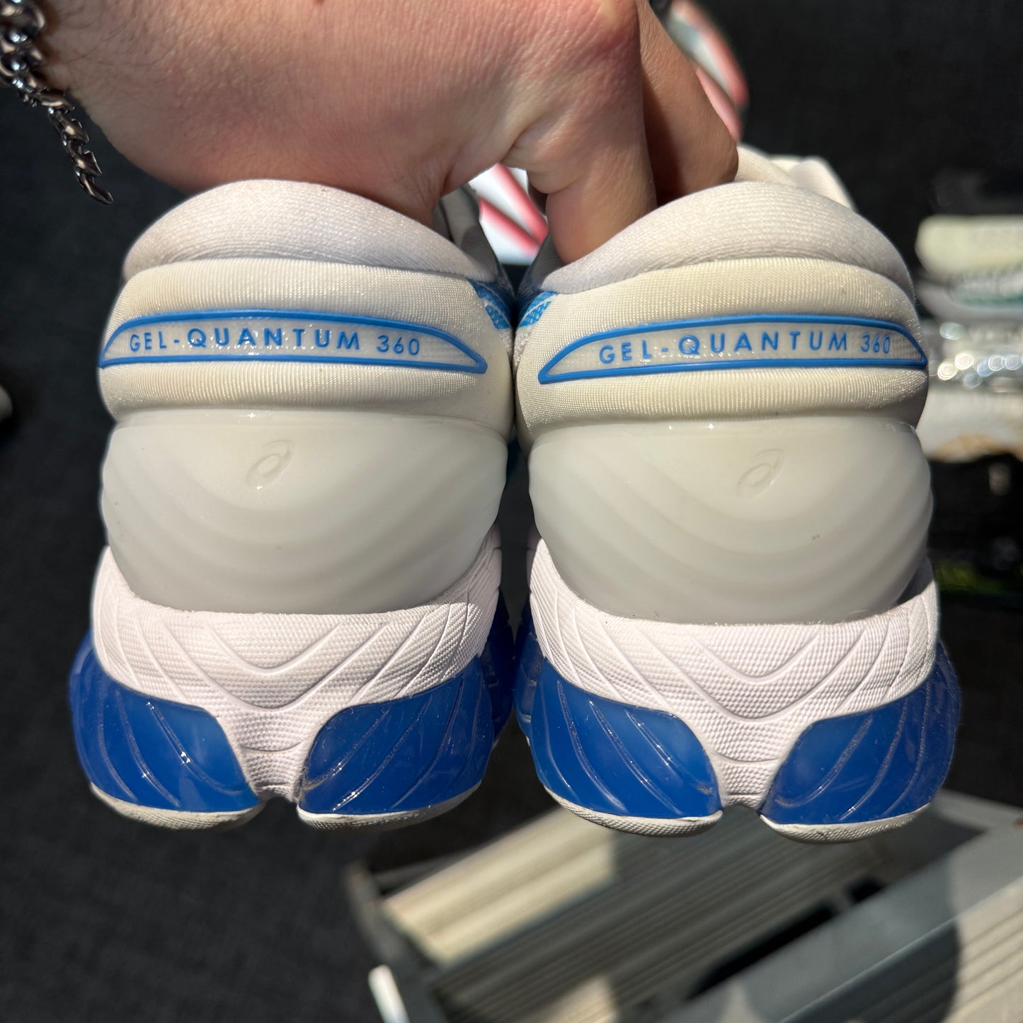 Asics Gel-Quantum 360 8 'White Azul Blue' (Second hand)
