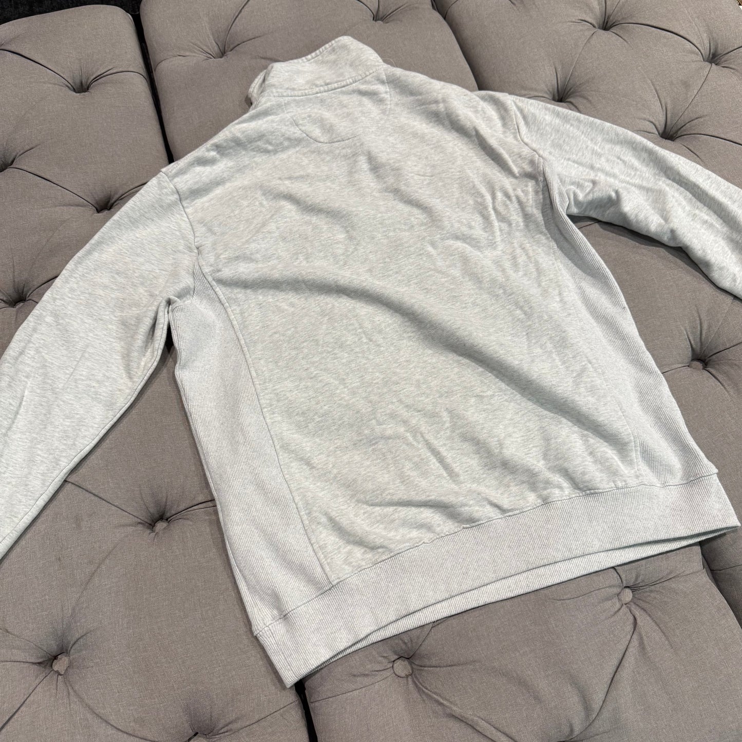 Geedup Since 2010 Sportsman Quarter Zip ‘White Marle Blue’