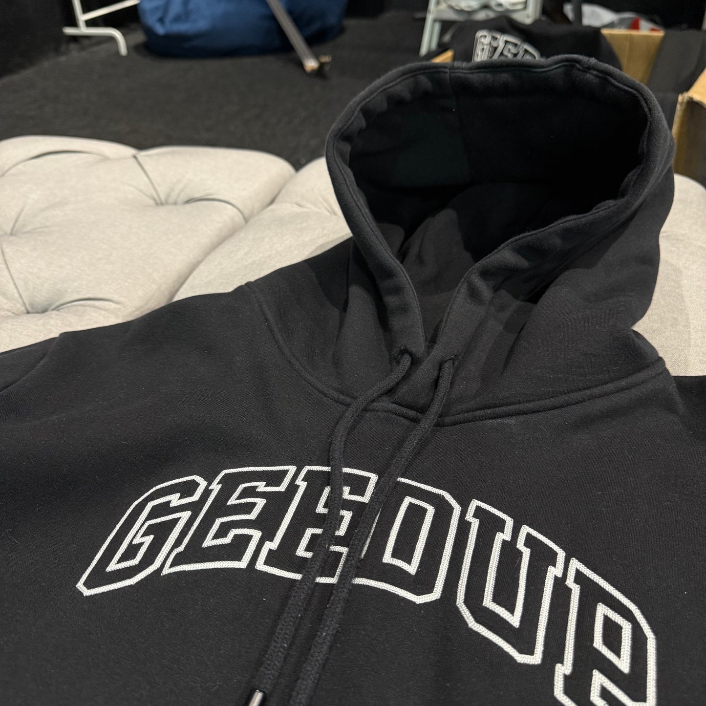 Geedup Proud Logo Hoodie 'Black' (Second hand)