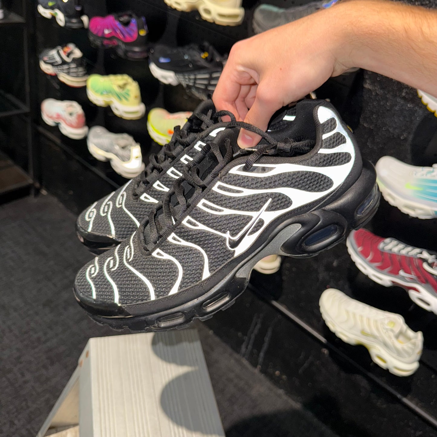Nike Air Max Plus 'TN' Reflective Black/Metallic Silver (Second hand)