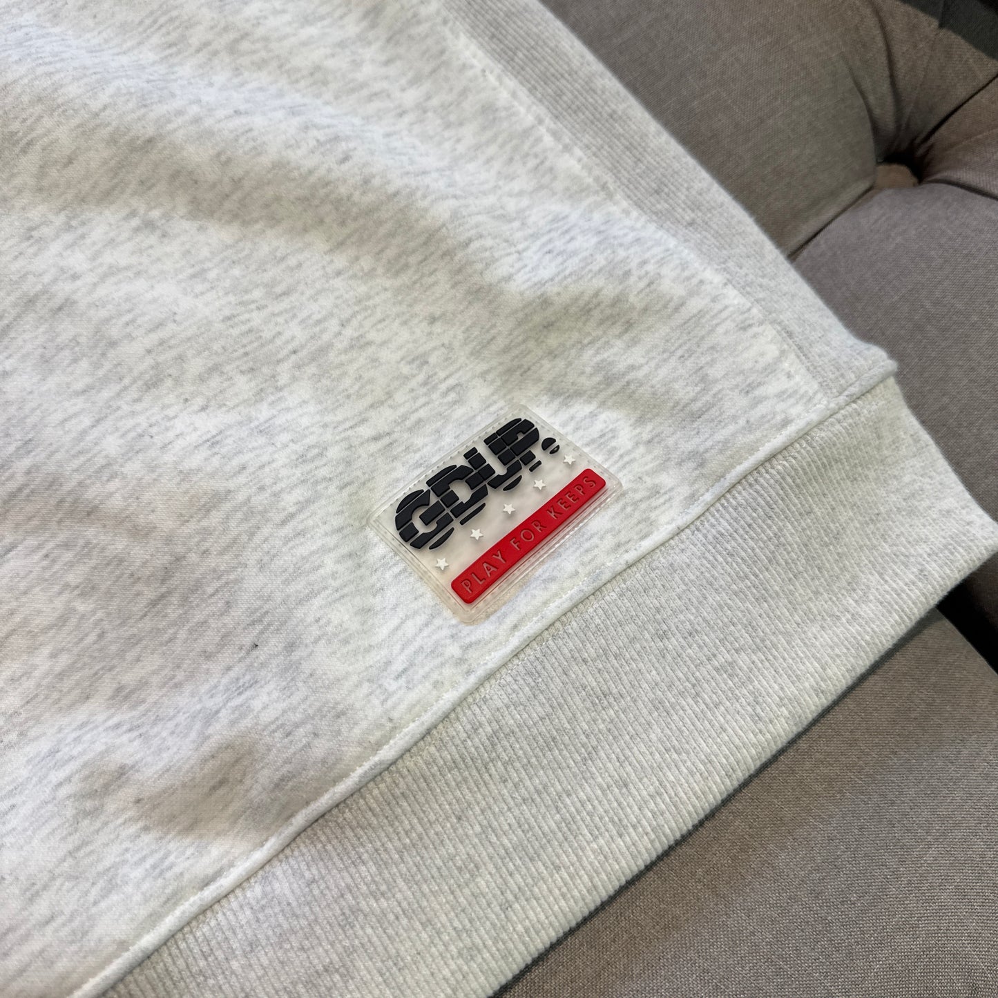 Geedup Sportsman Crewneck 'Marle White Black' (Second hand)