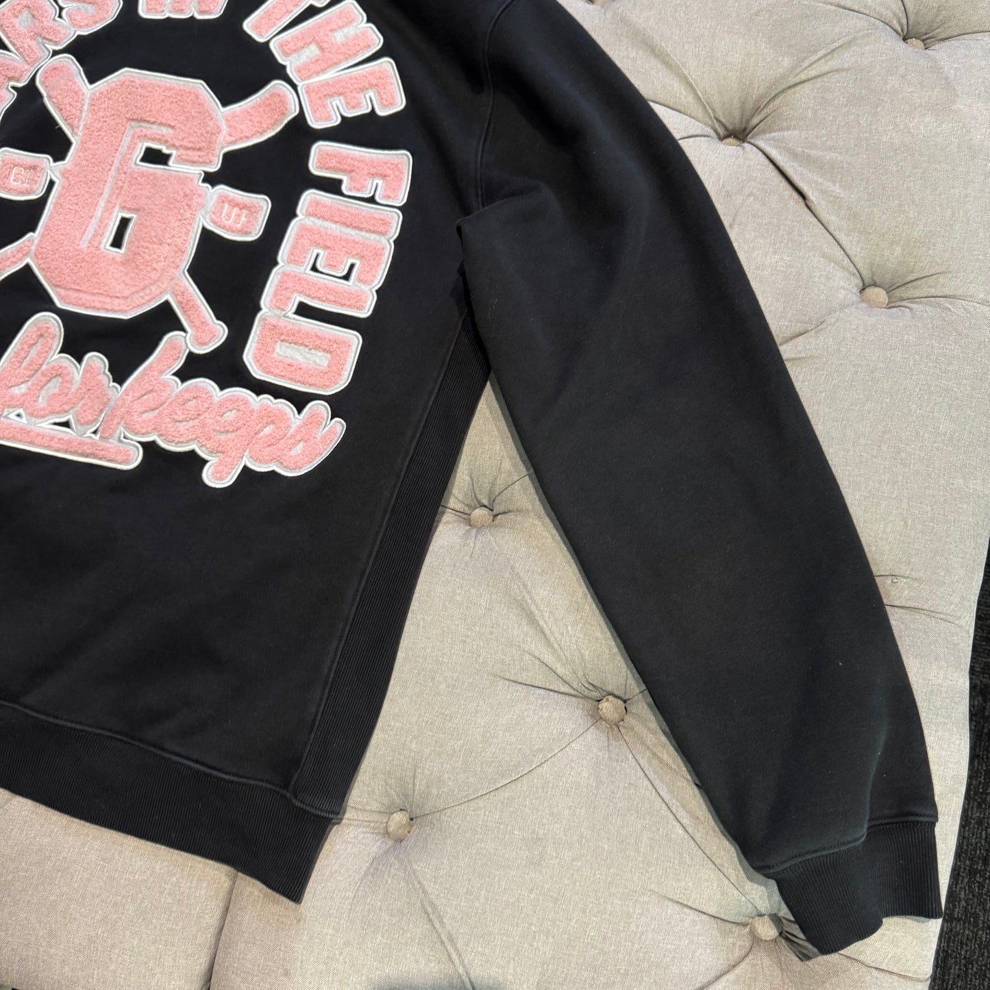 Geedup 13 Years In The Field Hoodie 'Black Pink' (Second hand)