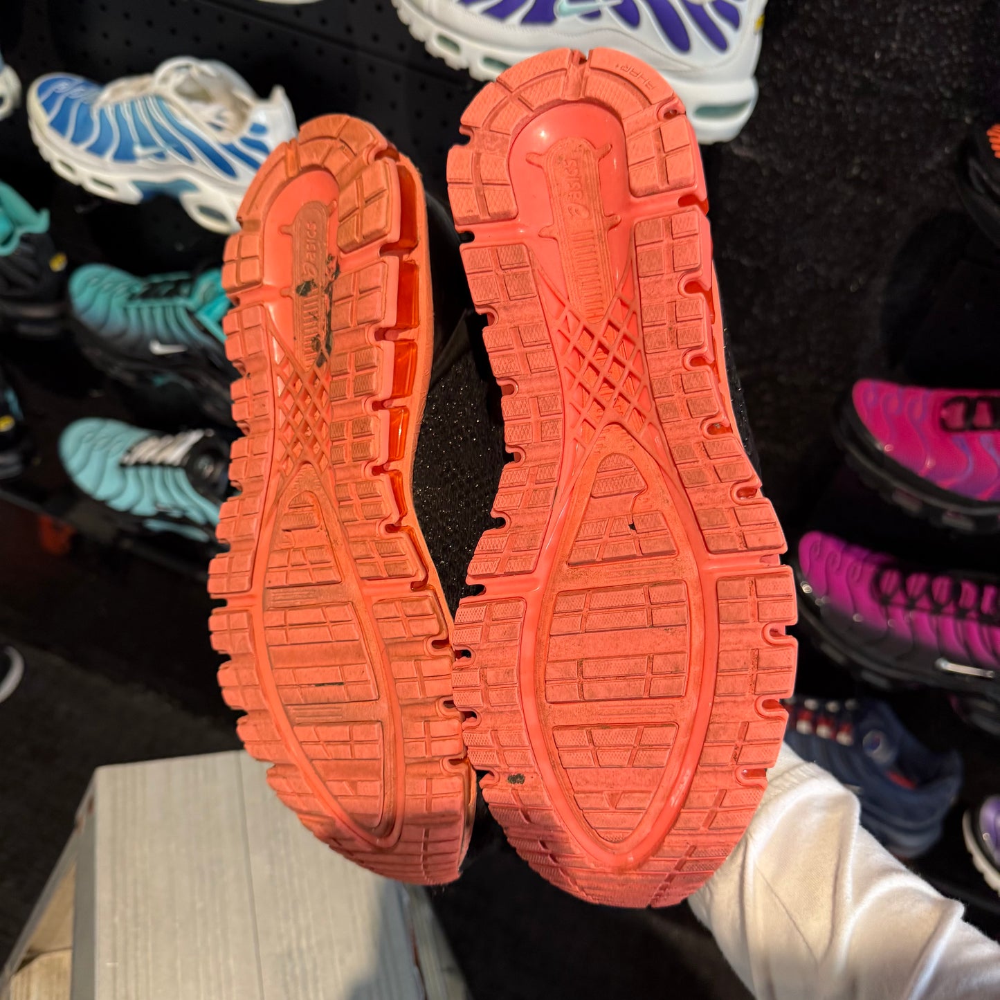 Asics Gel Quantum 360 Knit 2 Black/Sun Coral (Second hand)