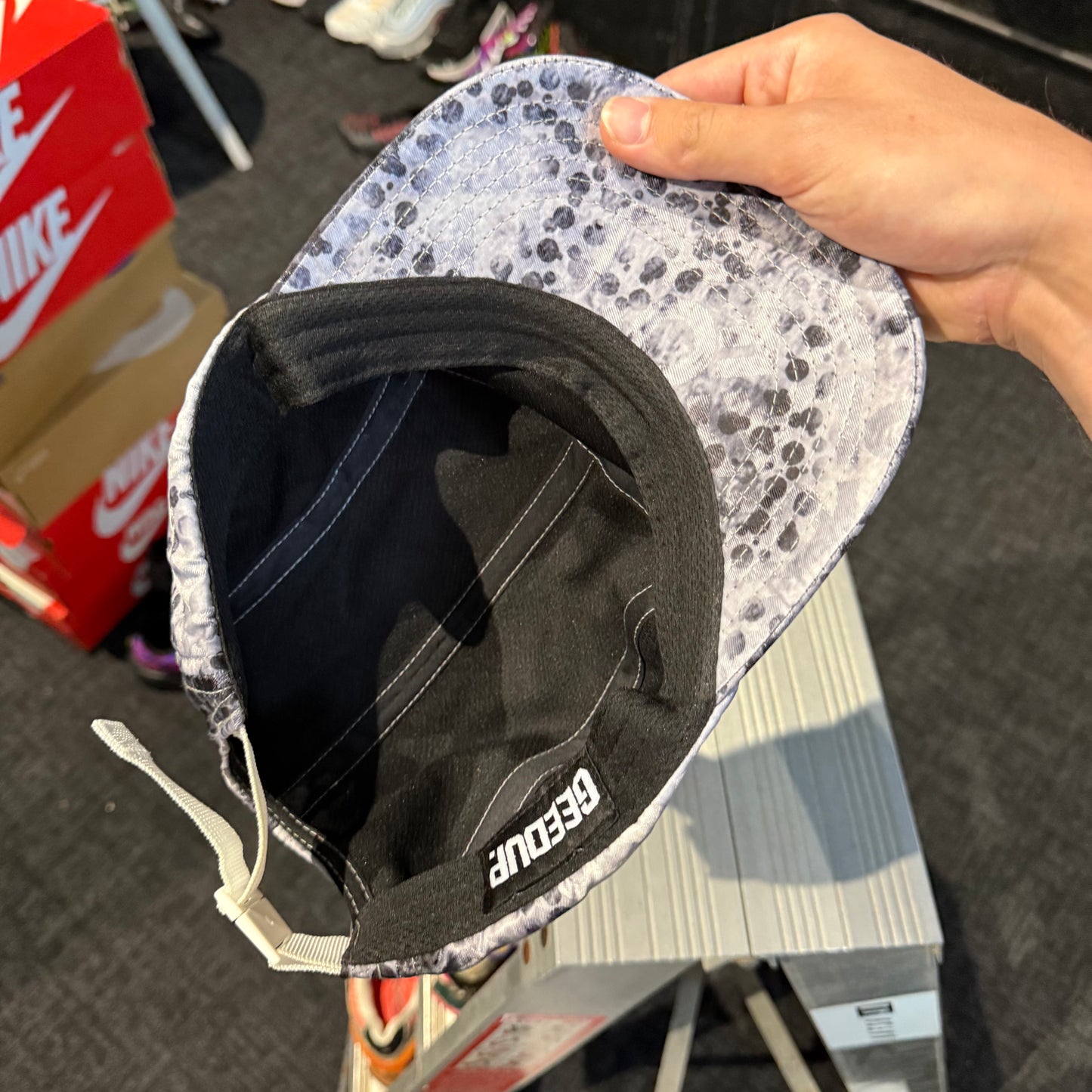 Geedup PFK Sublimated 6 Pannel Cap 'Grey' (Second hand)