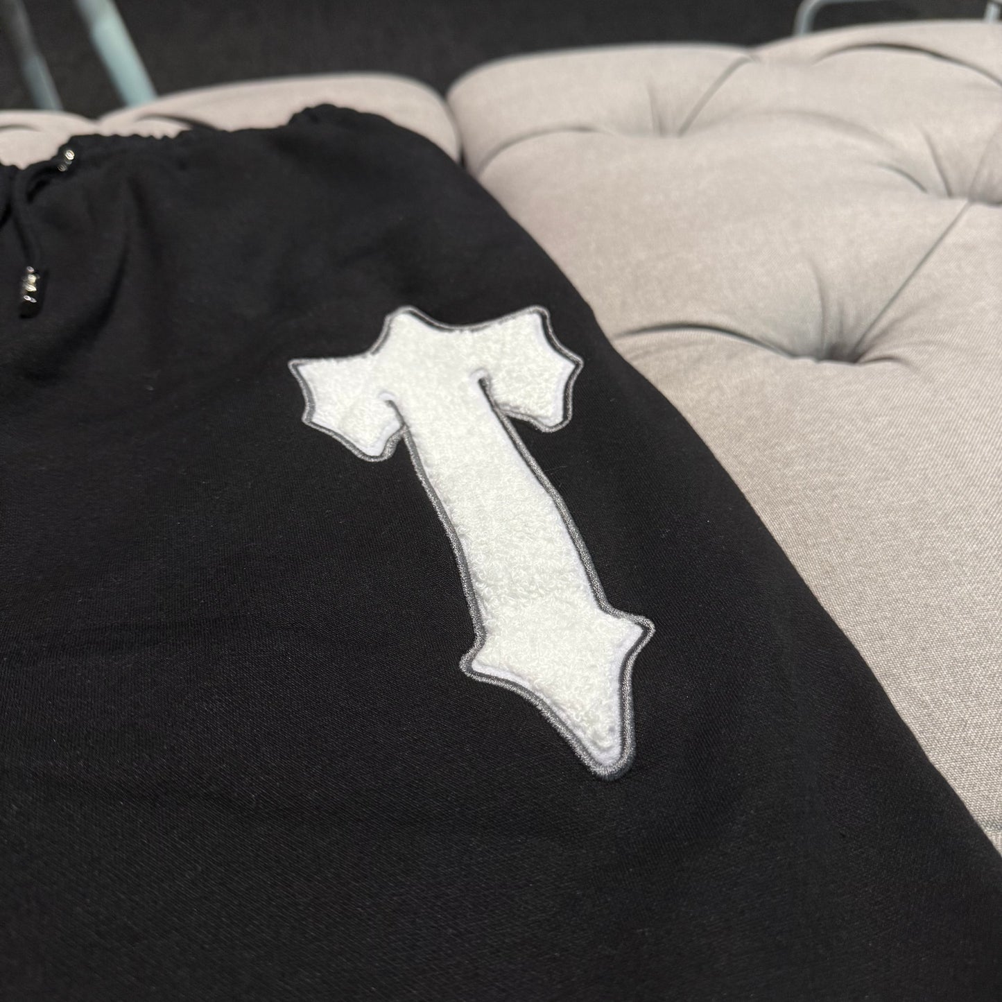 Geedup X Trapstar Team Logo Irongate Trackpant 'Black White'