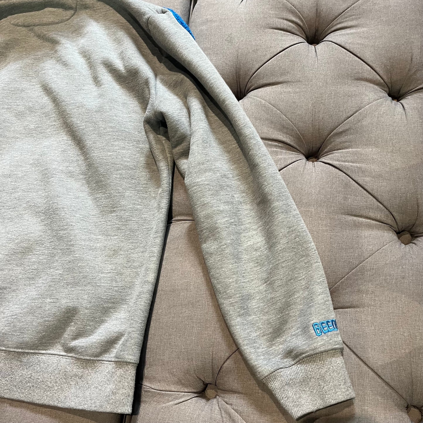 Geedup Handstyle Hoodie 'Grey Blue' (Second hand)