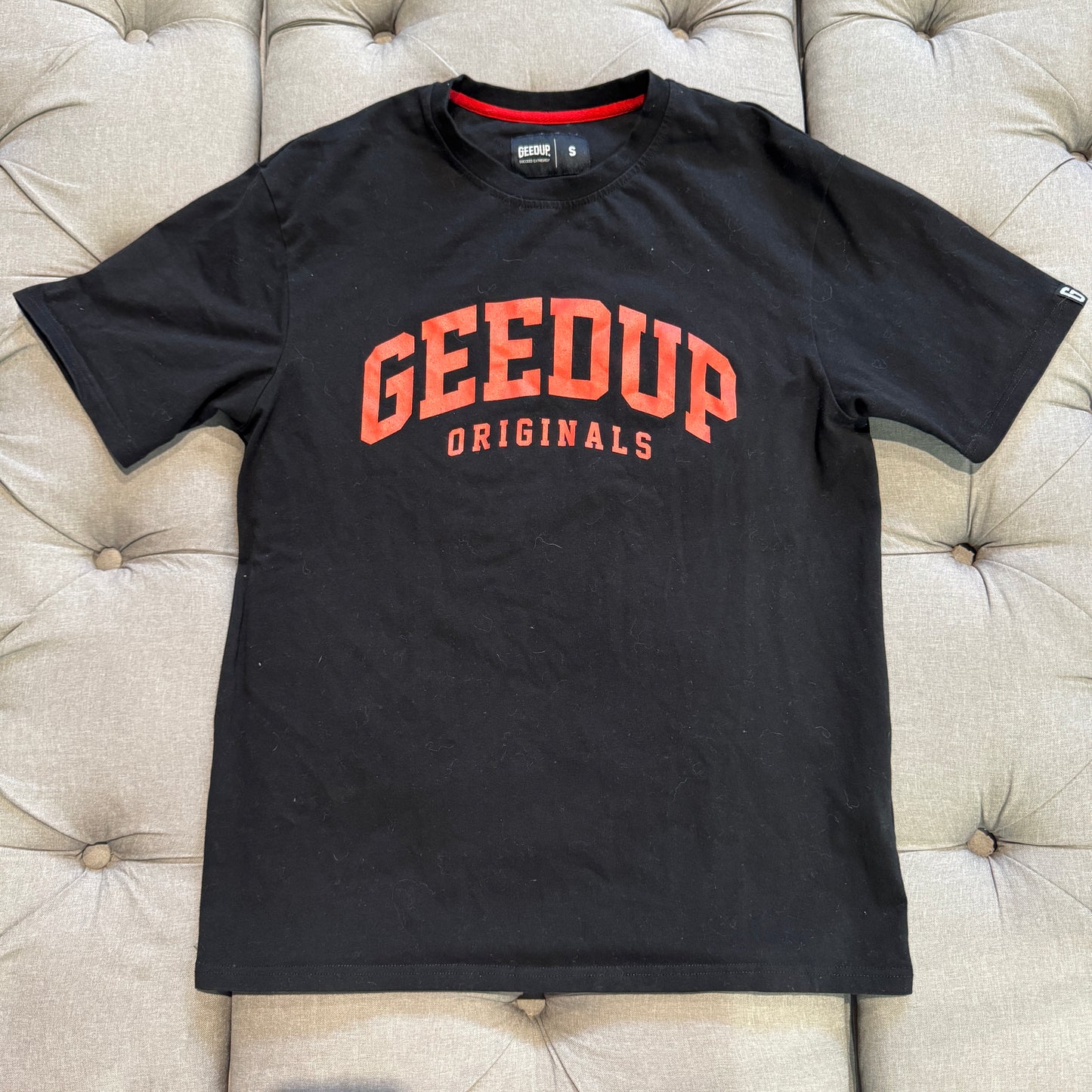 Geedup Originals T-Shirt 'Black Red' (Second hand)