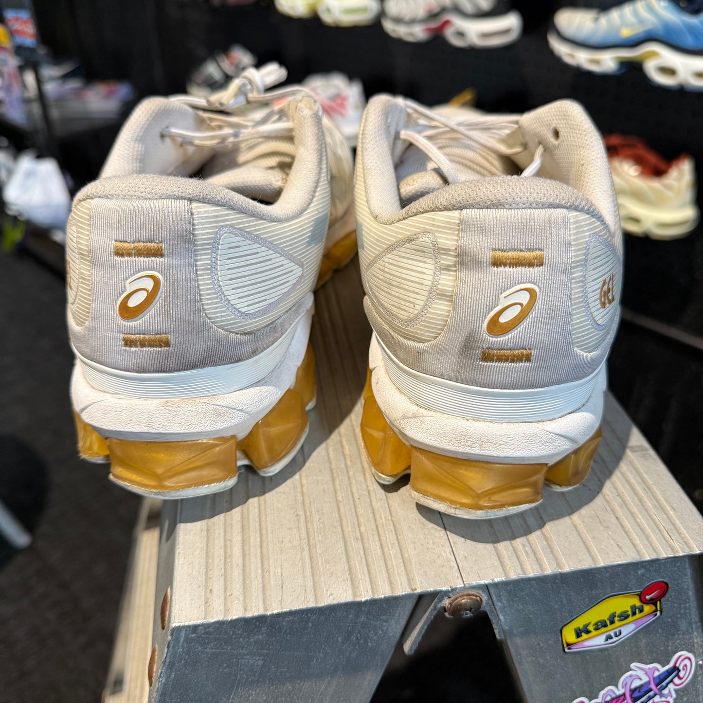 Asics Gel Quantum 360 VII 'White/Pure Gold' (Second hand)
