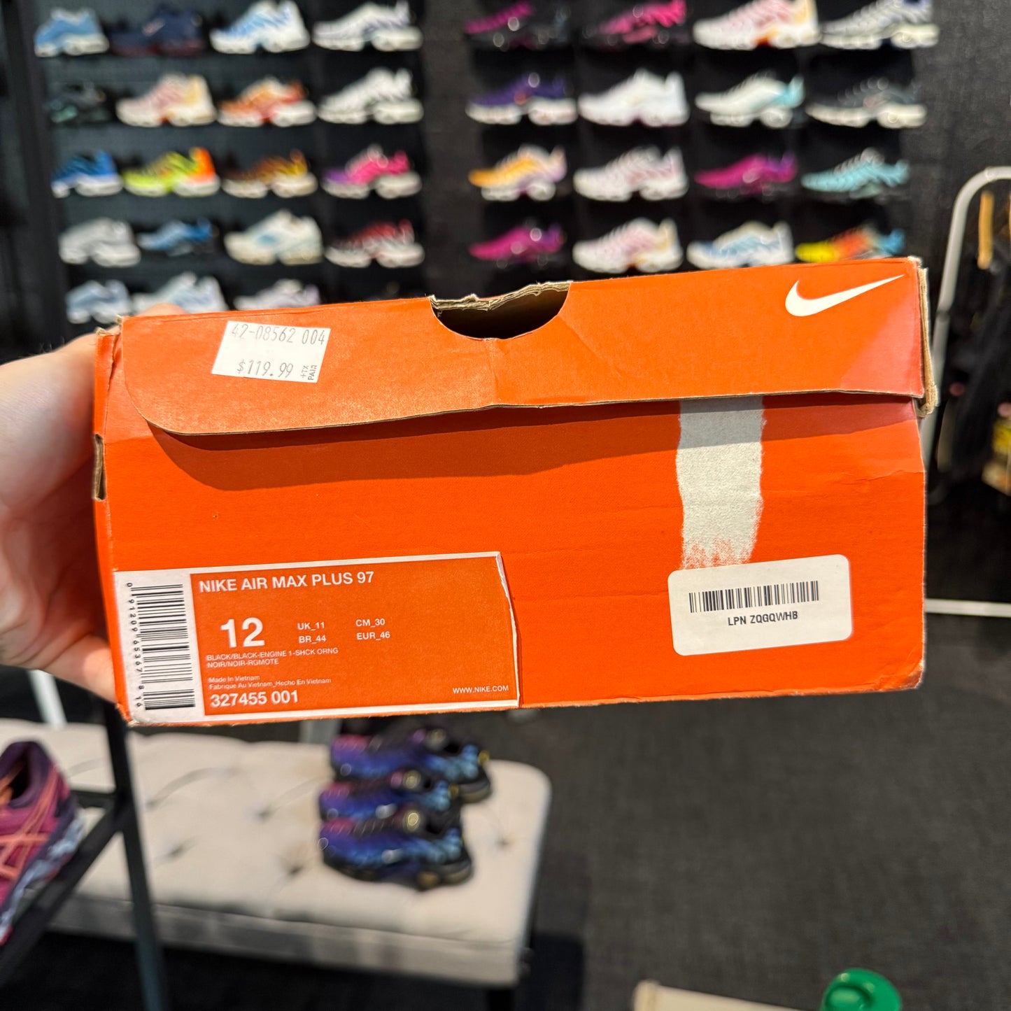 Nike Air Max Plus 97 TN 'Black Orange Yellow' 2007 (Brand New)