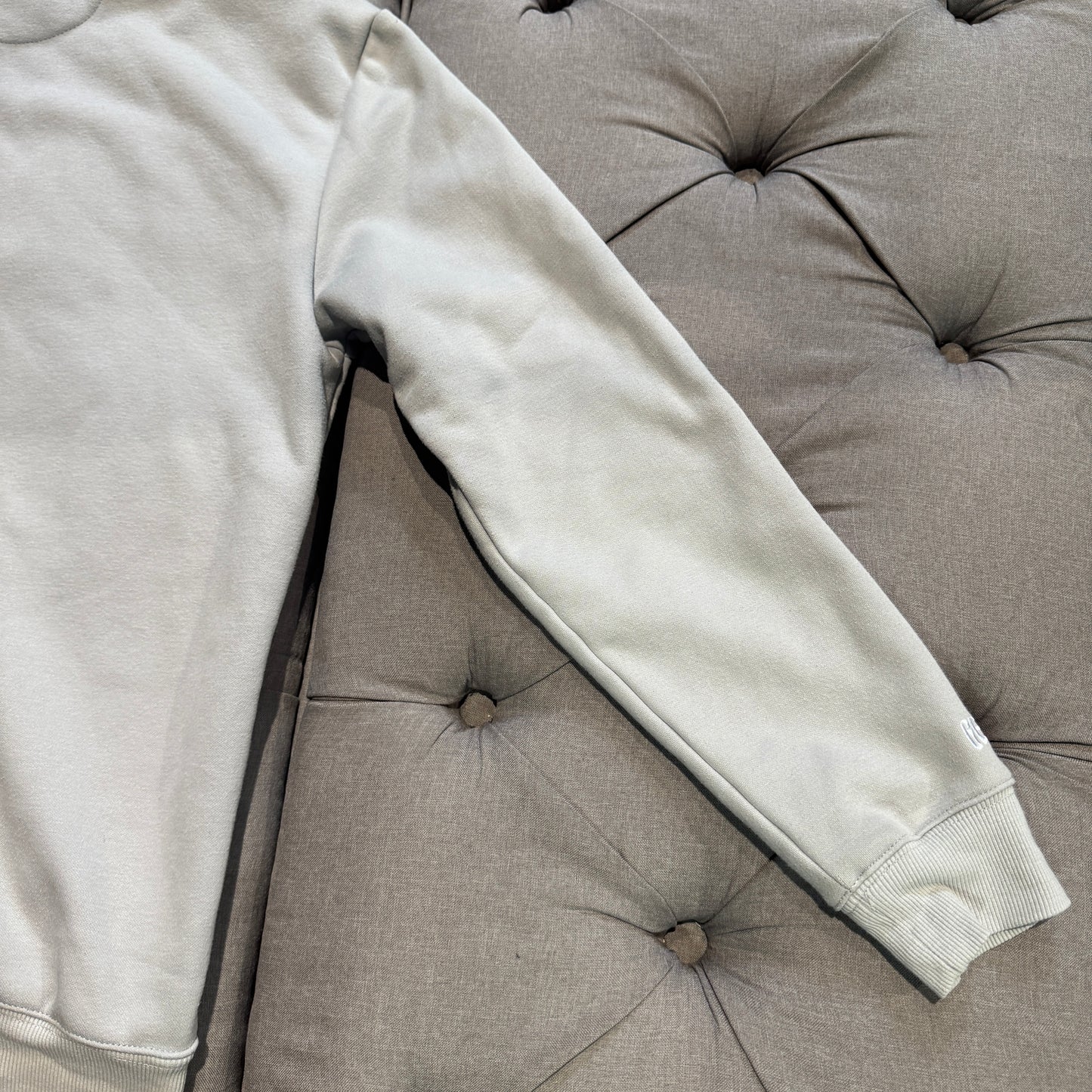 Geedup Handstyle Hoodie 'Grey White' (Second hand)