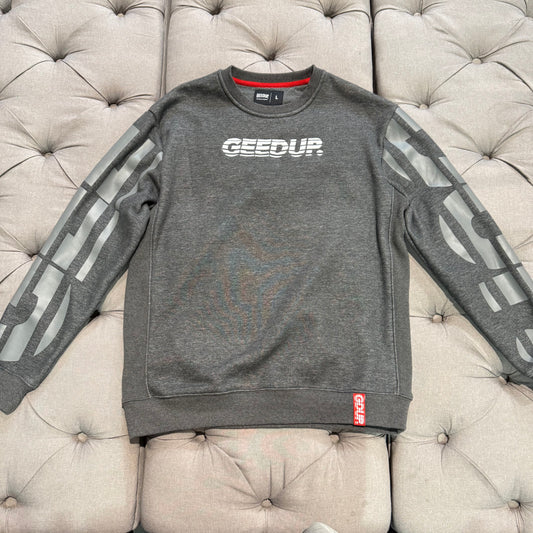 Geedup Sportsman Crewneck 'Charcoal White' (Second hand)