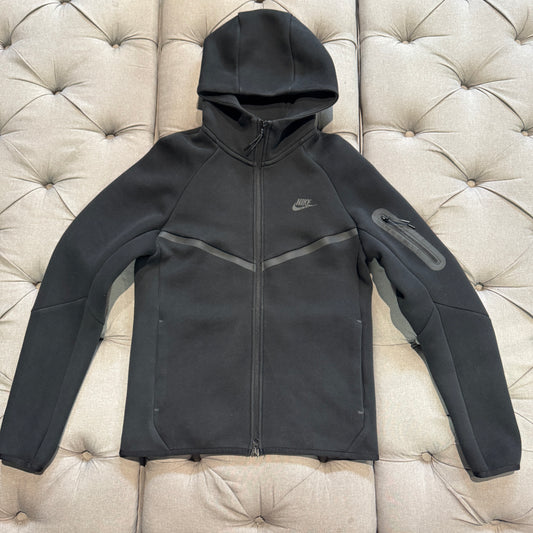 Nike Tech Fleece Jacket 'Black' (Second hand)