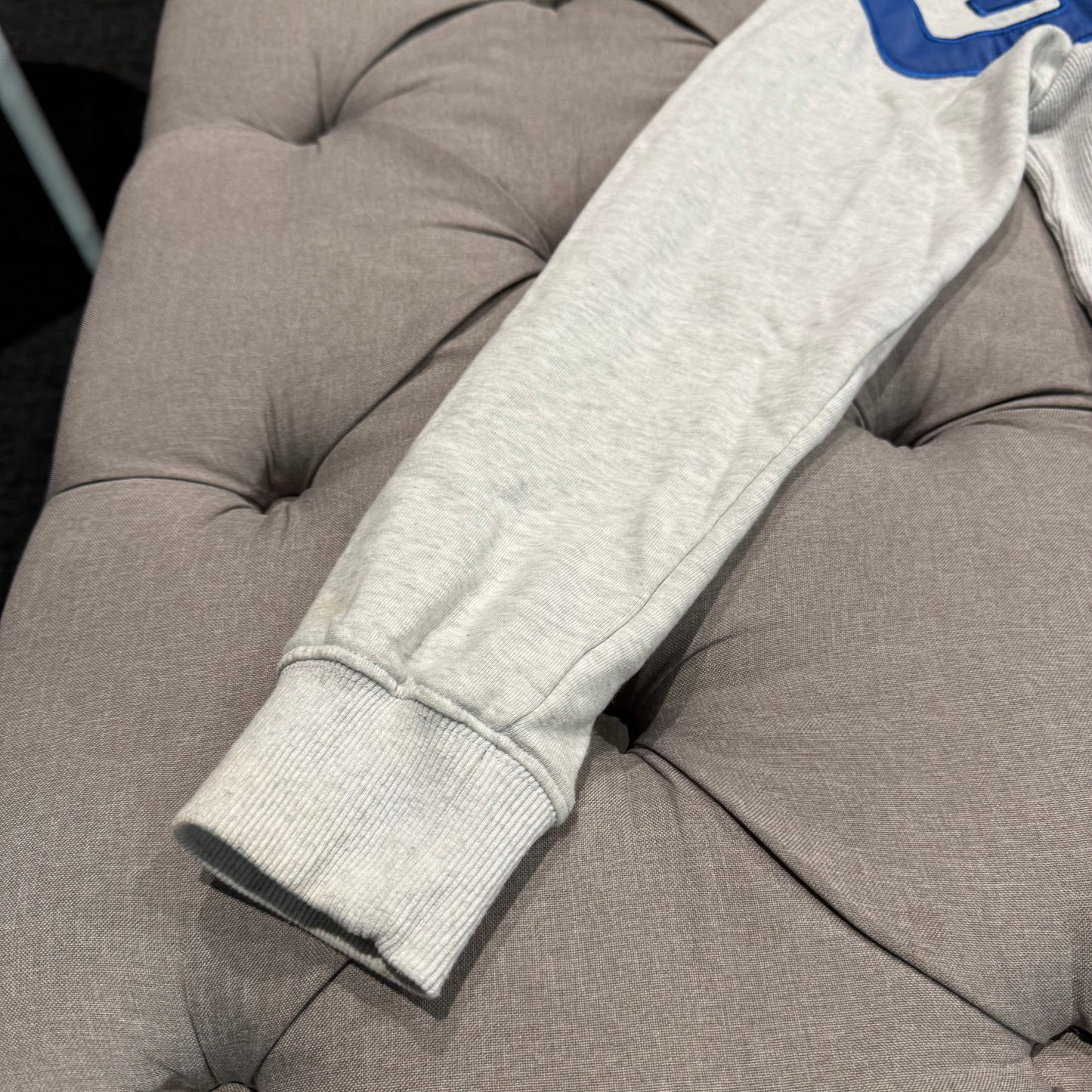 Geedup Since 2010 Sportsman Quarter Zip ‘White Marle Blue’
