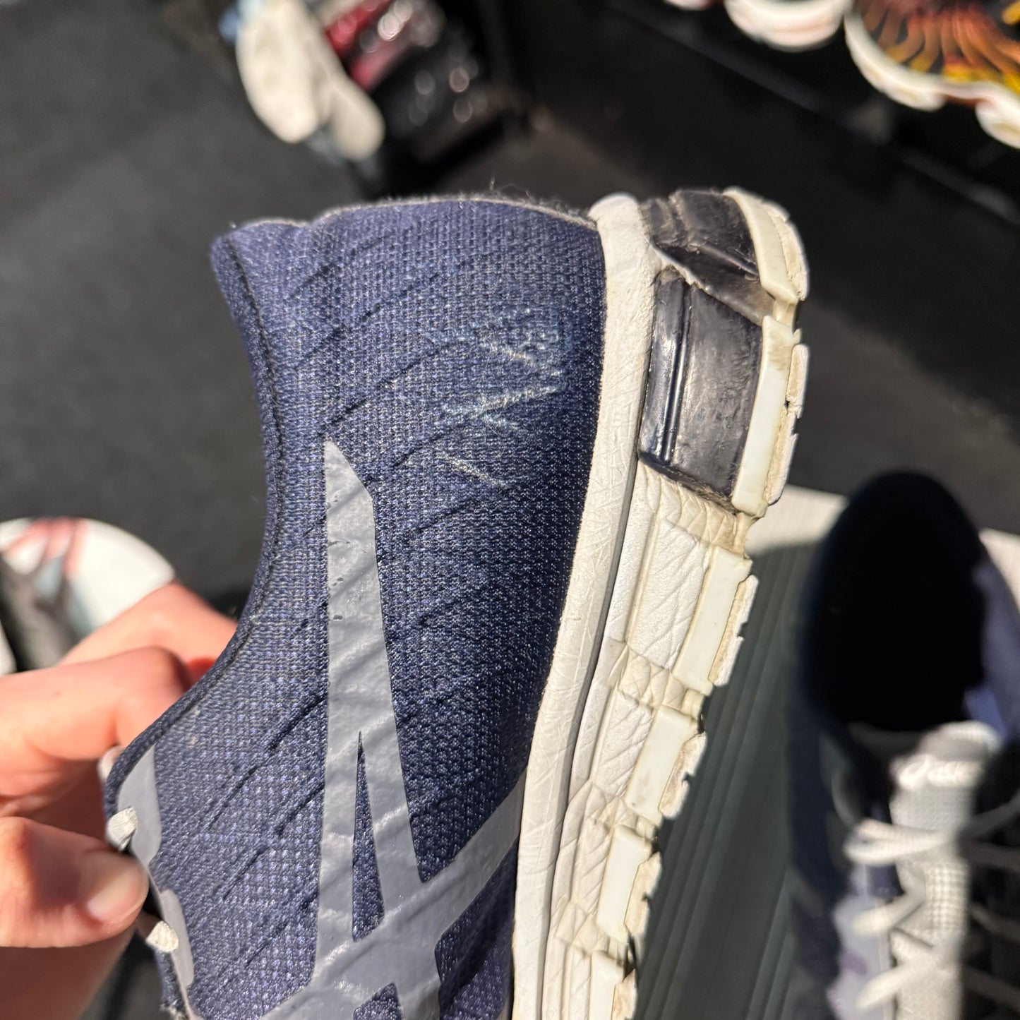 Asics Gel-Quantum 180 4 'Navy Blue Grey' (Second hand)