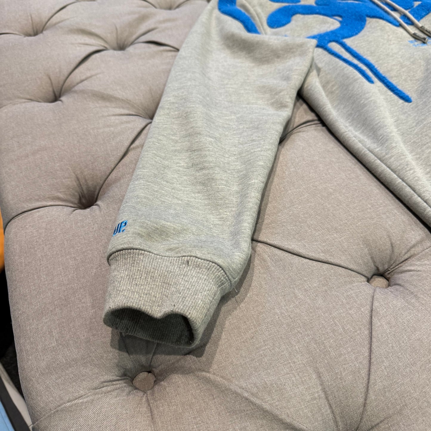 Geedup Handstyle Hoodie 'Grey Blue' (Second hand)