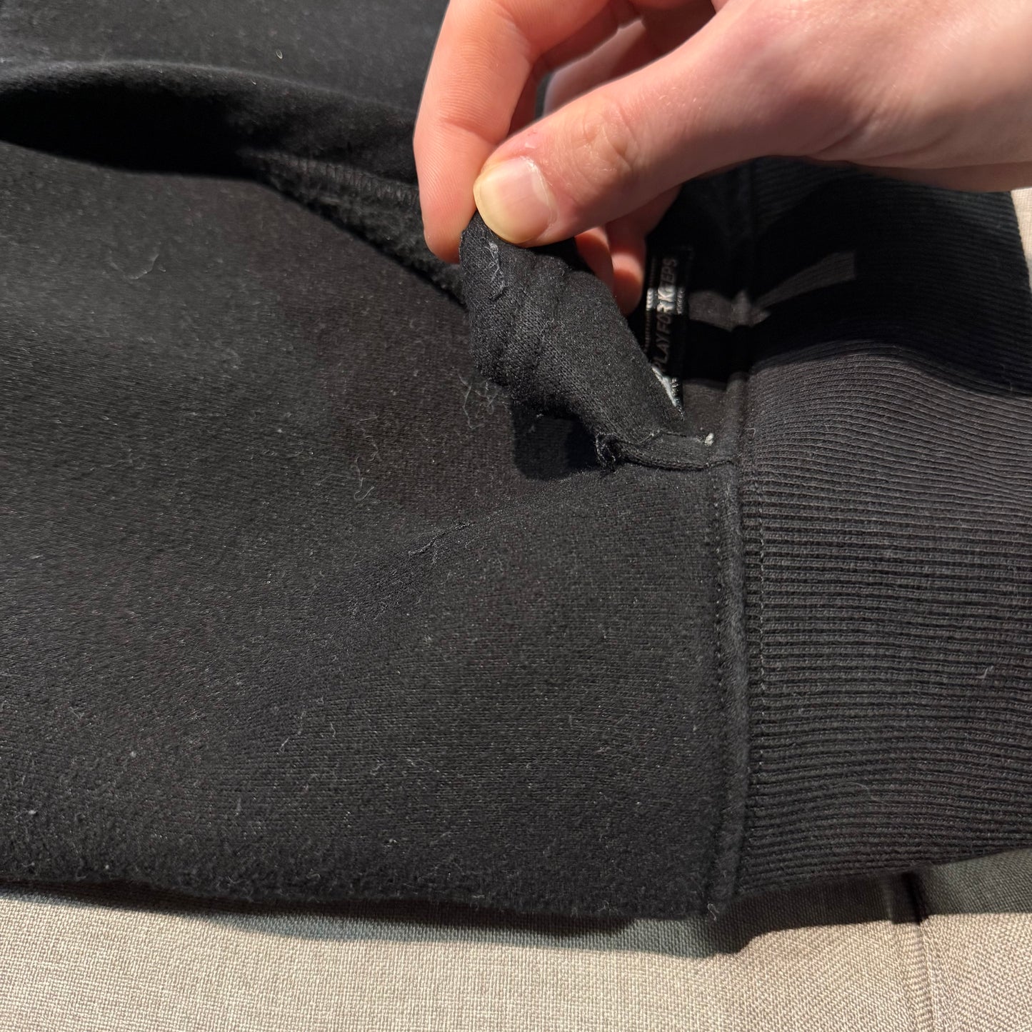 Geedup Team Logo Hoodie 'Black Teal' (Second hand)