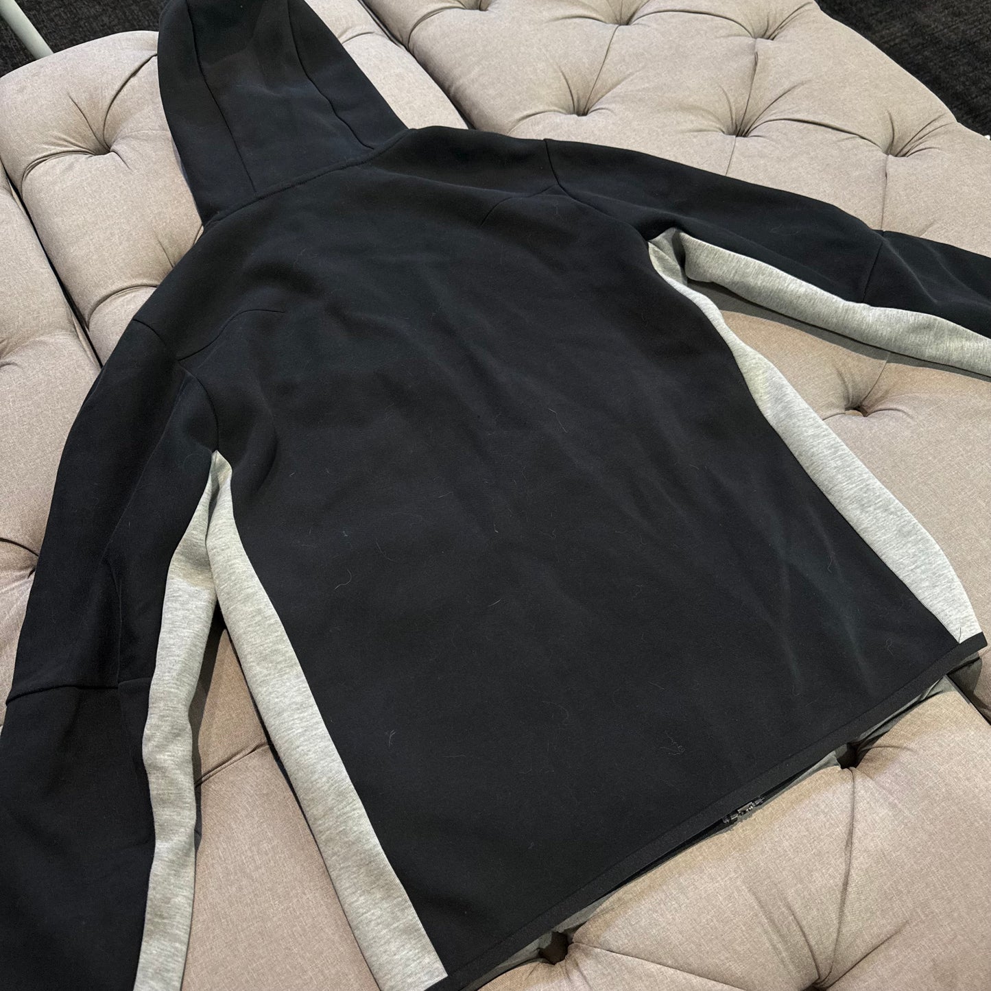 Nike Tech Fleece Jacket 'Black Grey' (Second hand)