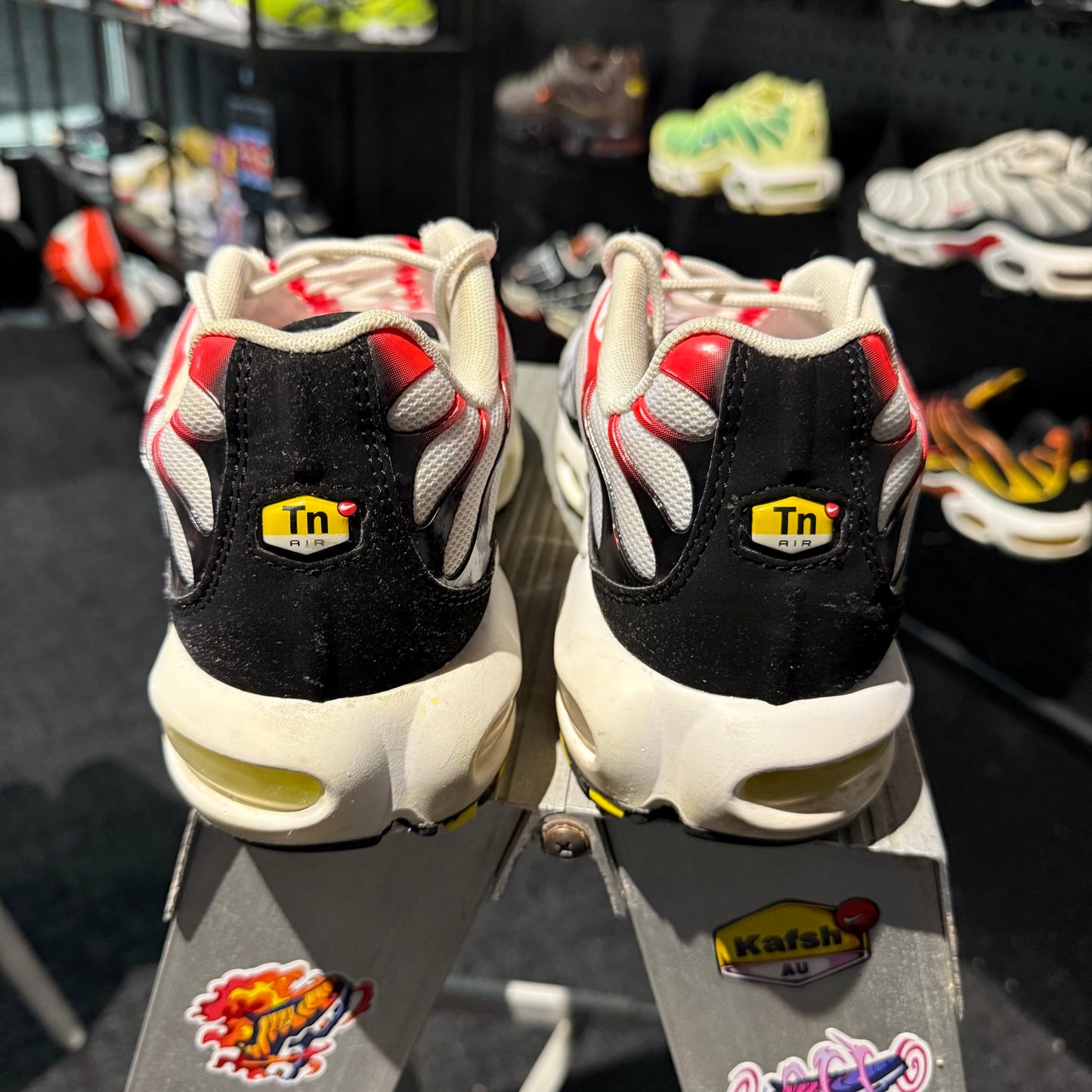 Nike Air Max Plus 'TN' White Crimson Venom (Second hand)