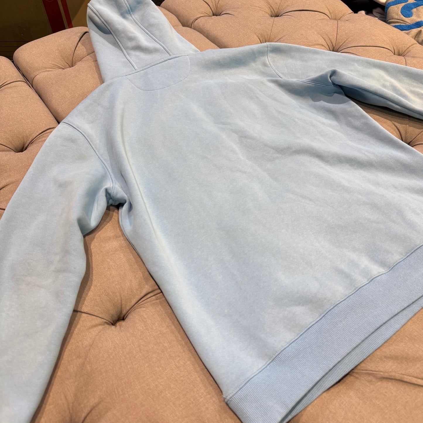 Geedup Team Logo Hoodie 'Sky Blue Yellow' (Second hand)