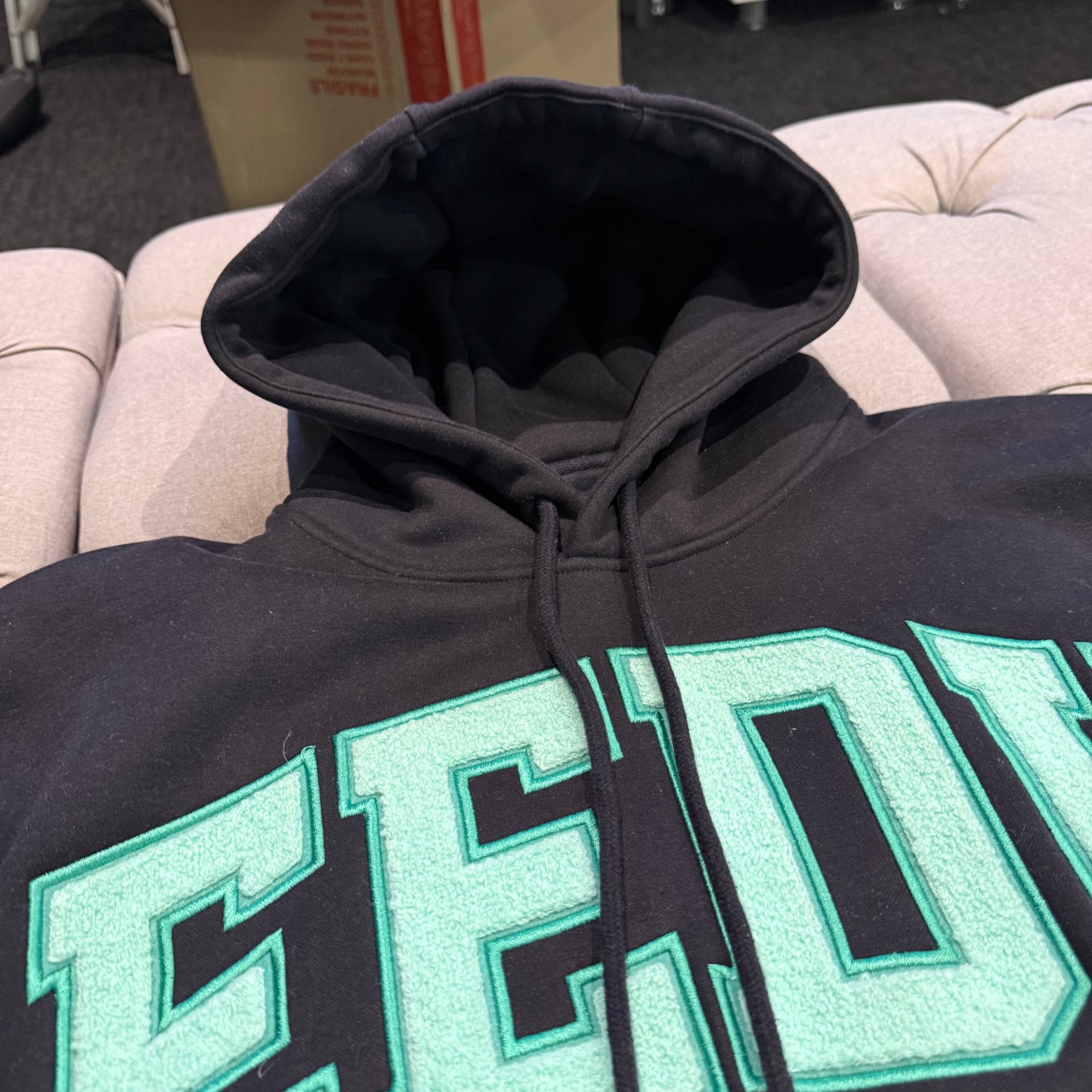 Geedup Team Logo Hoodie 'Navy Green' (Second hand)