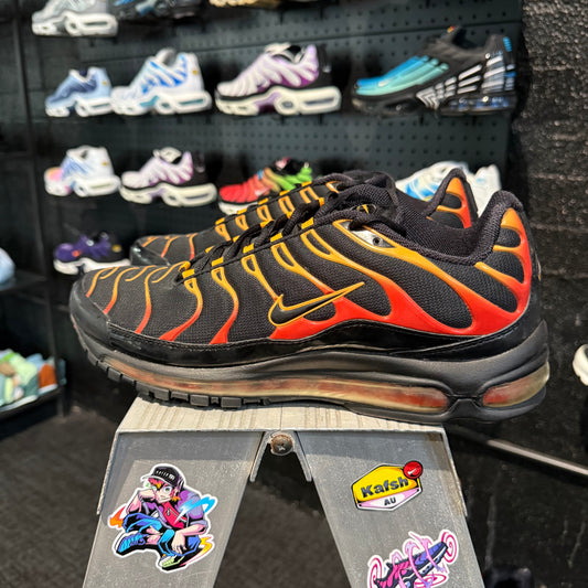 Nike Air Max Plus 97 TN 'Black Orange Yellow' 2007 (Brand New)