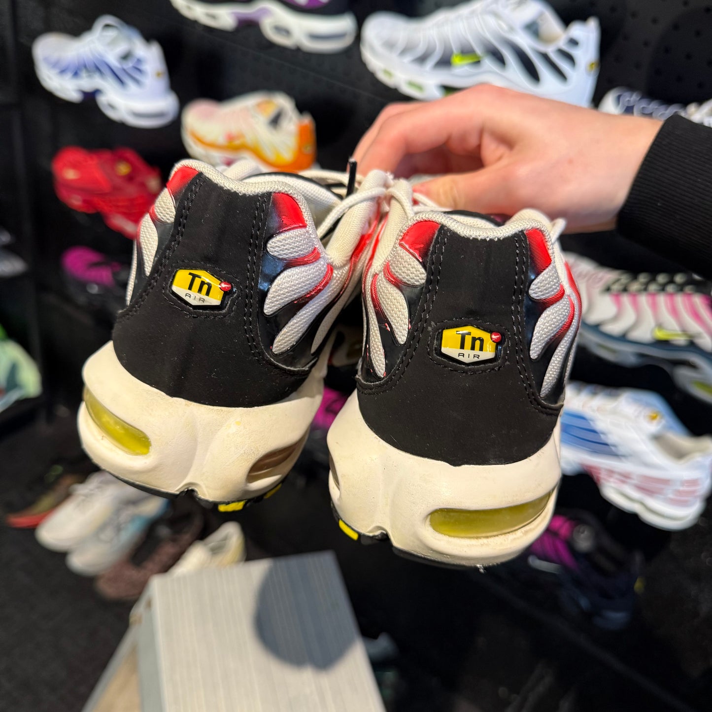 Nike Air Max Plus 'TN' White Crimson Venom (Second hand)