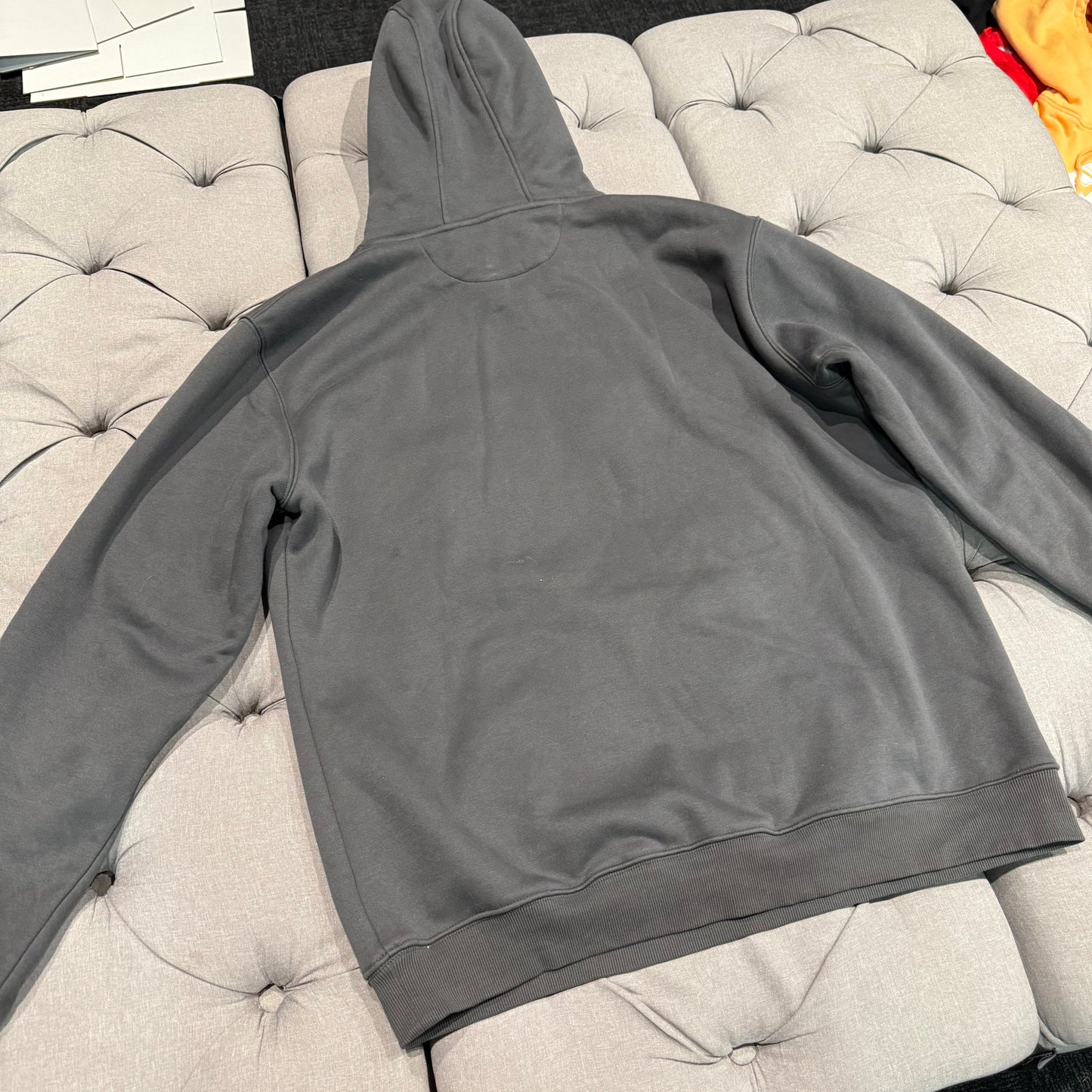 Geedup Team Logo Hoodie 'Ashpalt Grey' (Second hand)