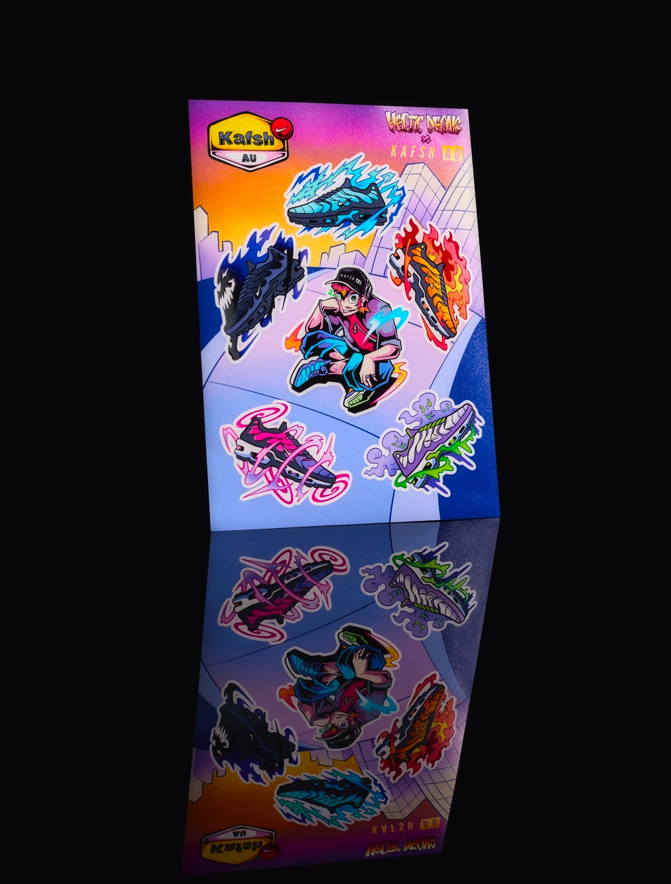 KAFSH X HECTIC DECALS STICKER PACK