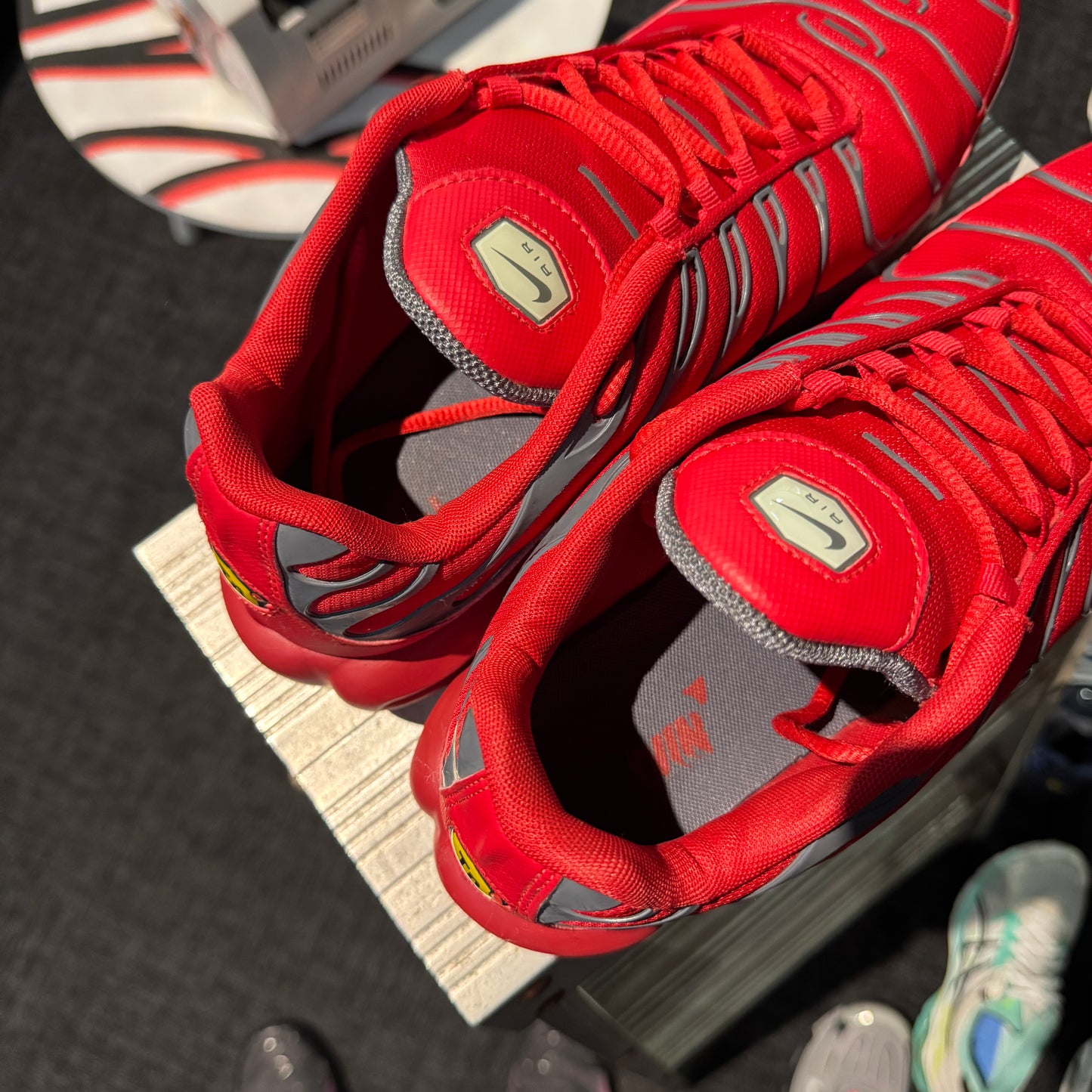 Nike Air Max Plus 'TN' University Red Pure Platinum (Second hand)
