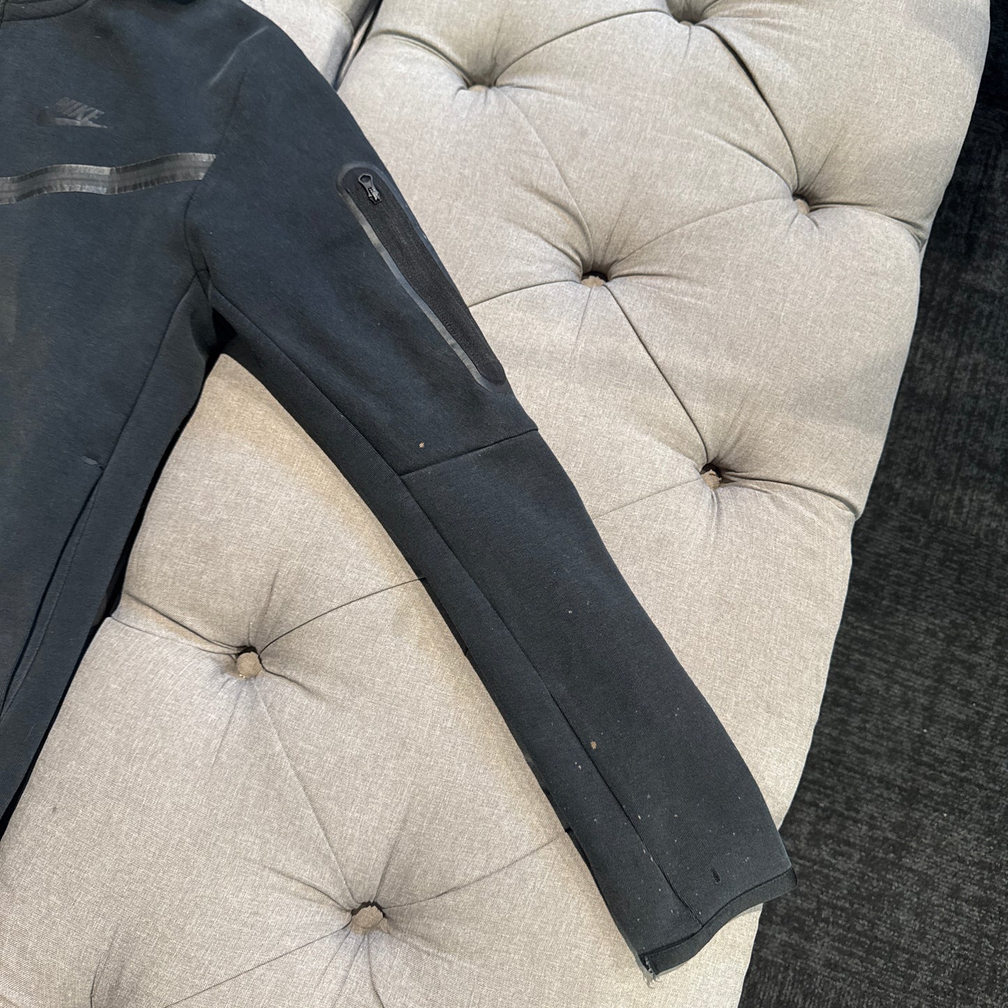 Nike Tech Fleece Jacket 'Black' (Second hand)