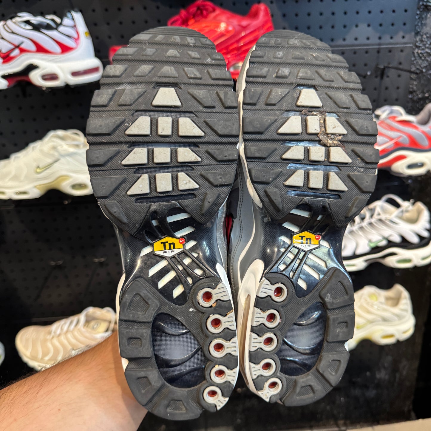 Nike Air Max Plus TN 'Silver Bullet Red Swoosh' (Second hand)