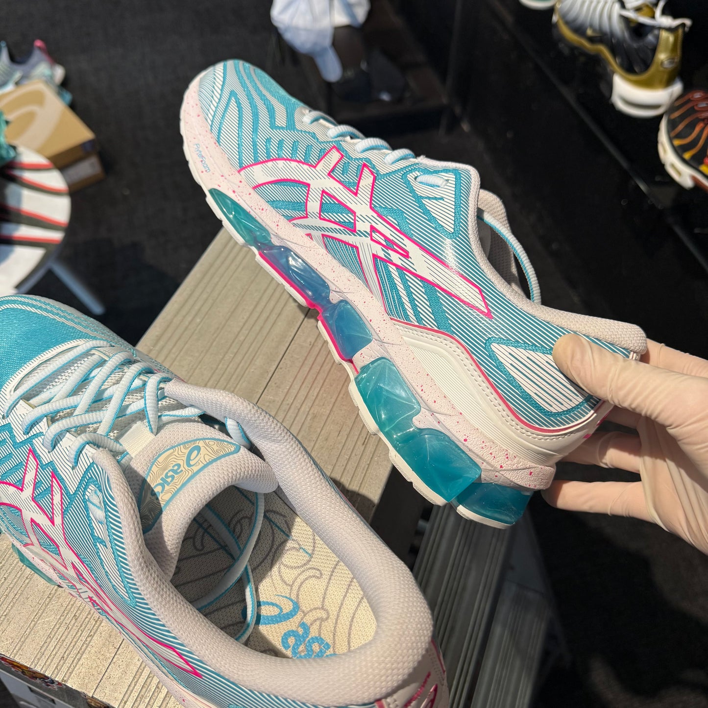 Asics Gel-Quantum 360 VII Urashima 'Taro White/Pink/Blue' (Second hand)