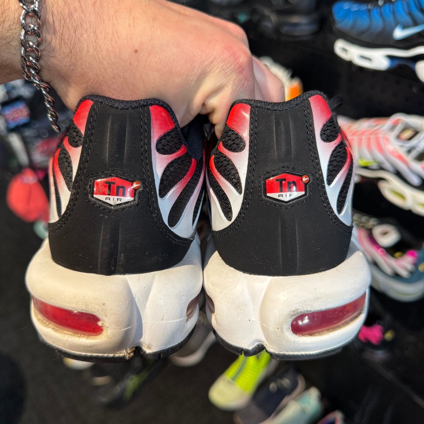 Nike Air Max Plus 'TN' Black White University Red (Second hand)