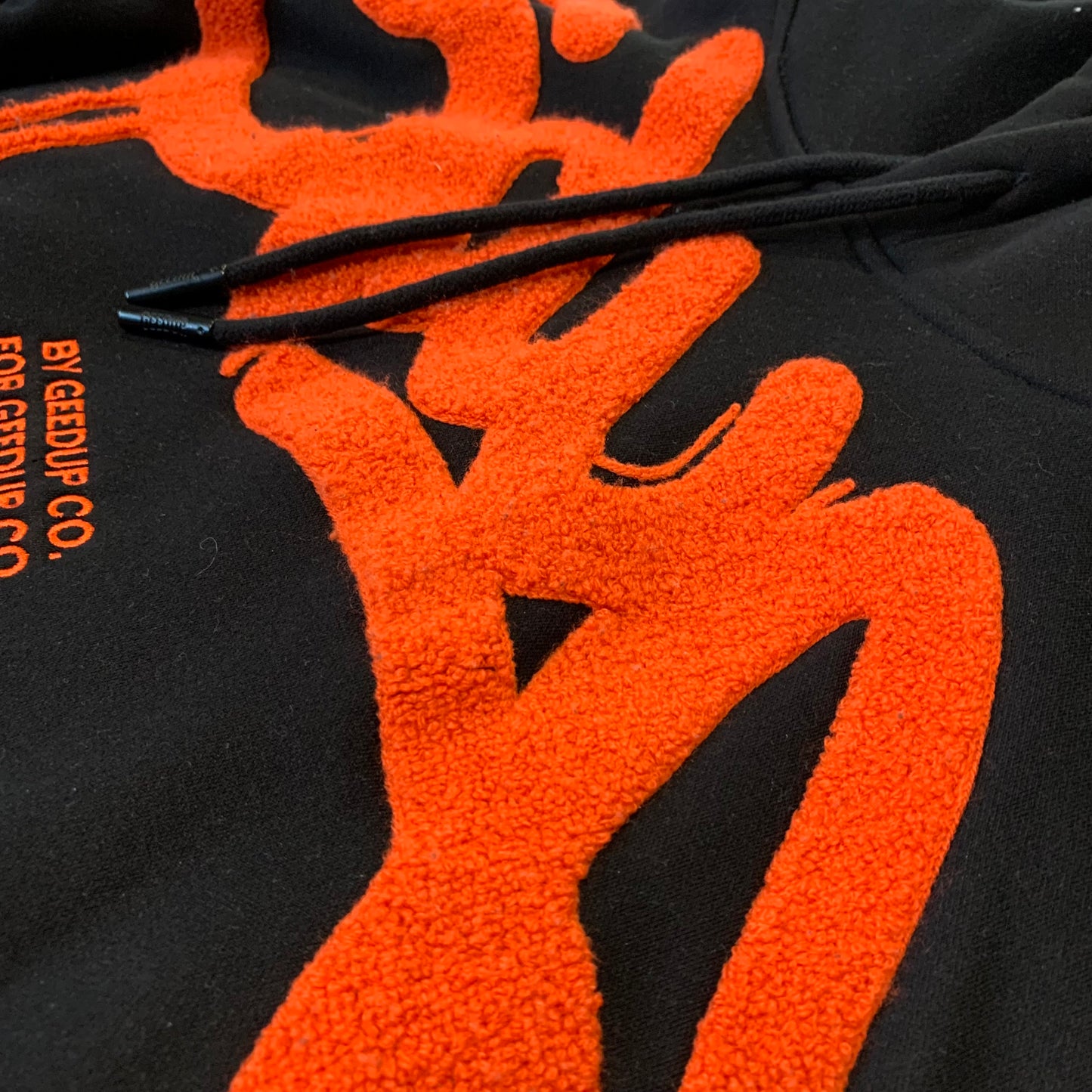 Geedup Handstyle Hoodie ‘Burnt Orange’ (Second hand)