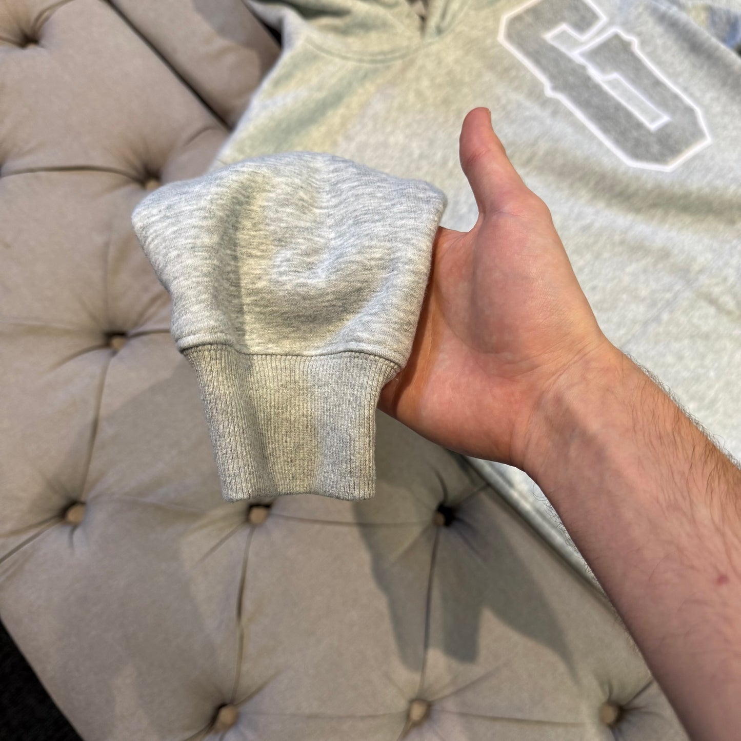 Geedup G Logo Hoodie ‘Grey’ (Second hand)
