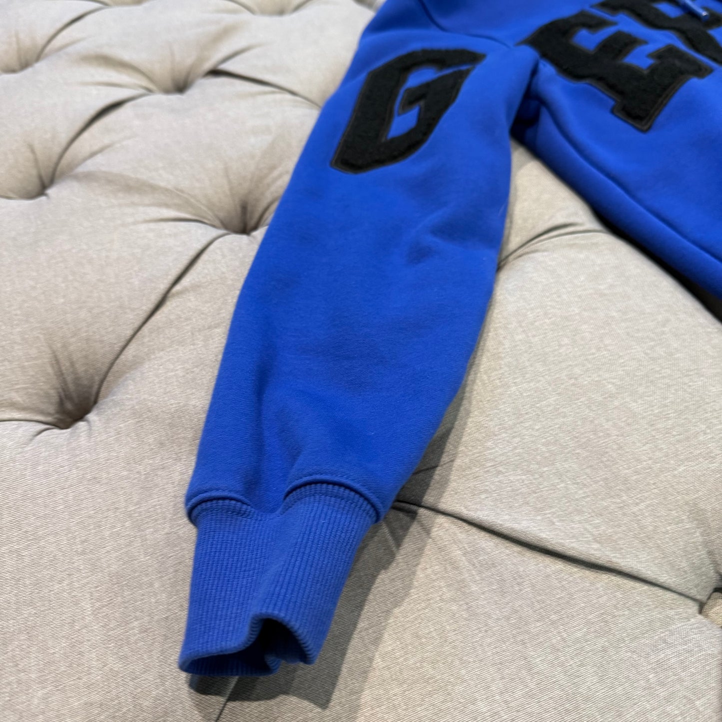 Geedup Team Logo Hoodie 'Blue Black' (Second hand)