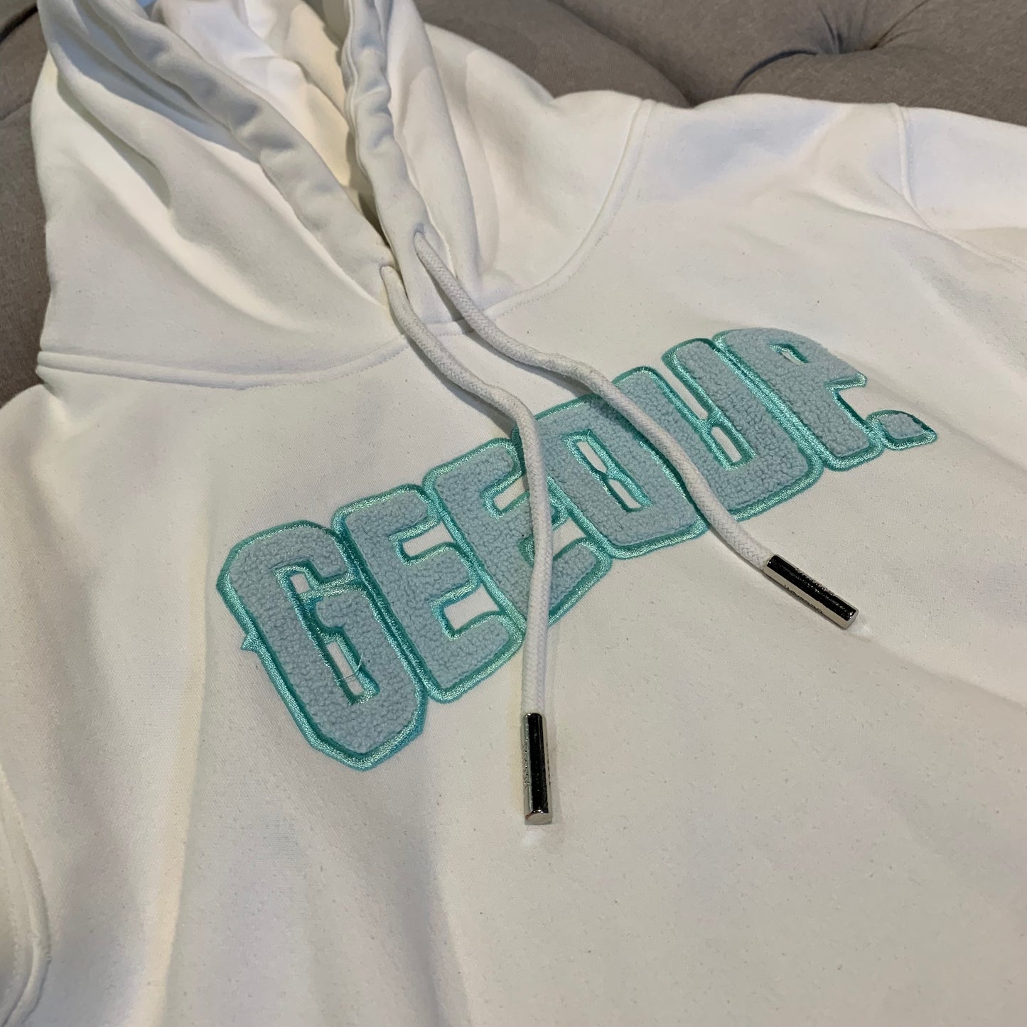 Geedup Play For Keeps Hoodie ‘Bone Teal’ (Second hand)
