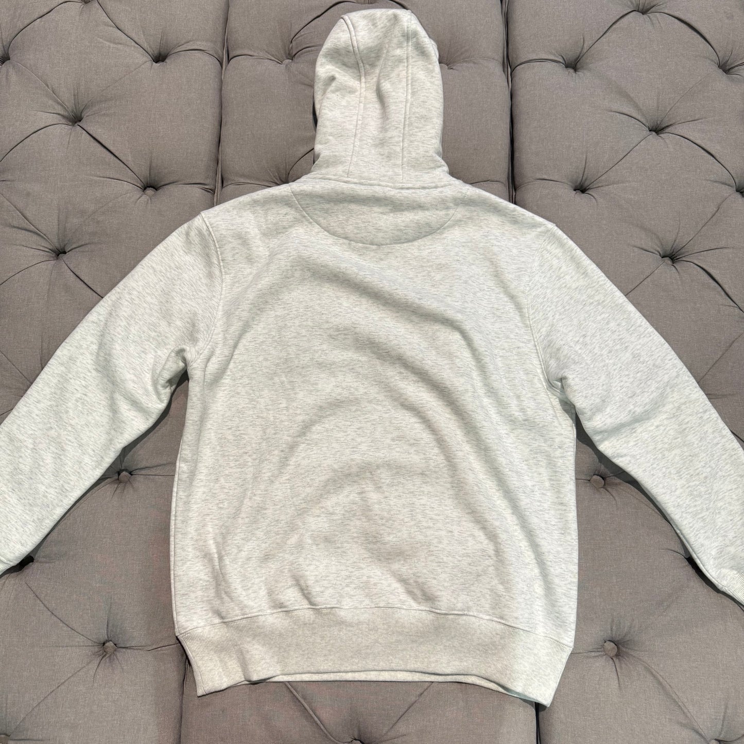 Geedup X Trapstar Team Logo x Irongate T Hoodie 'White Marle Grey' (Brand New)